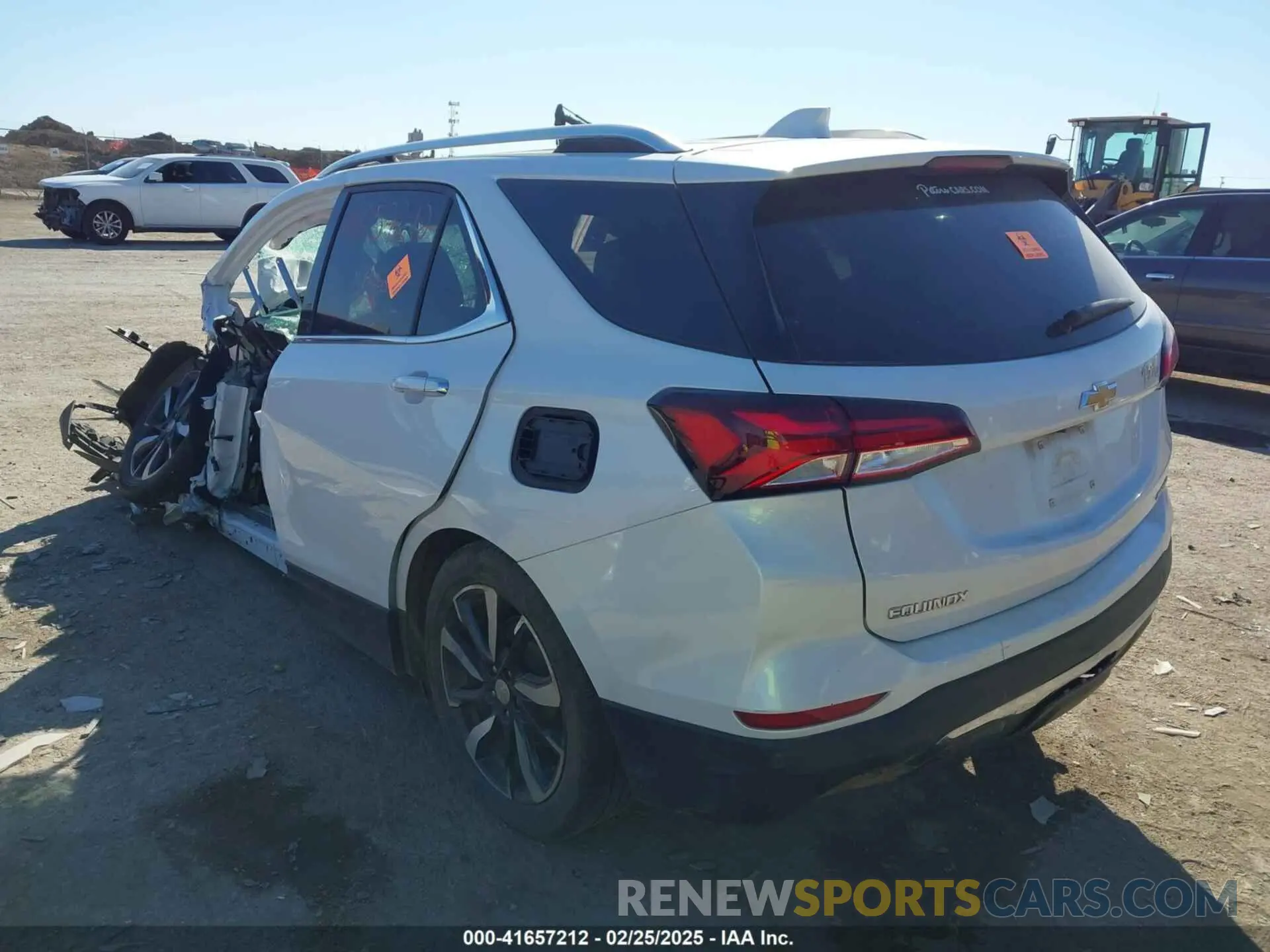 3 Photograph of a damaged car 3GNAXNEG0PL217121 CHEVROLET EQUINOX 2023