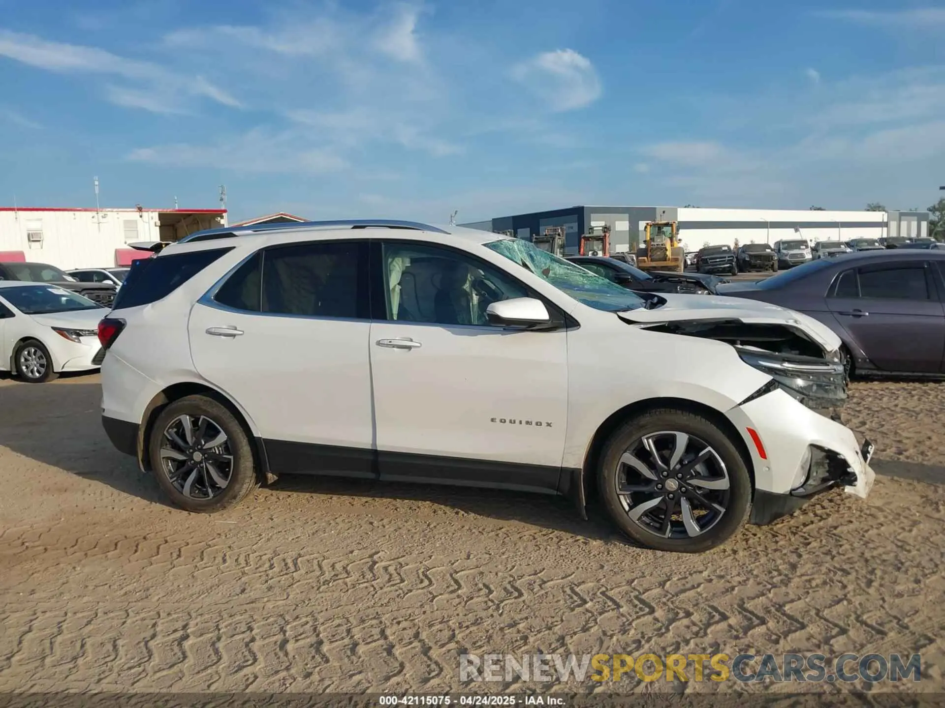12 Photograph of a damaged car 3GNAXNEG6PL174436 CHEVROLET EQUINOX 2023