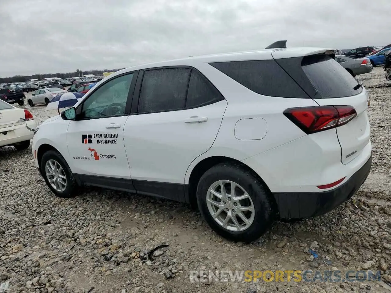 2 Photograph of a damaged car 3GNAXSEG0PL211818 CHEVROLET EQUINOX 2023