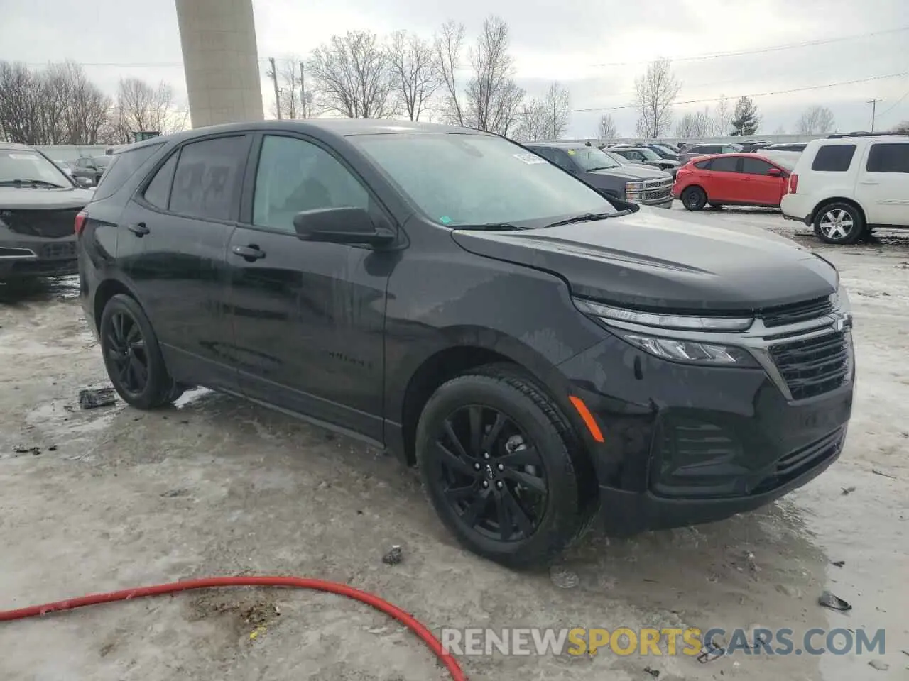 4 Фотография поврежденного автомобиля 3GNAXSEG0PL240820 CHEVROLET EQUINOX 2023