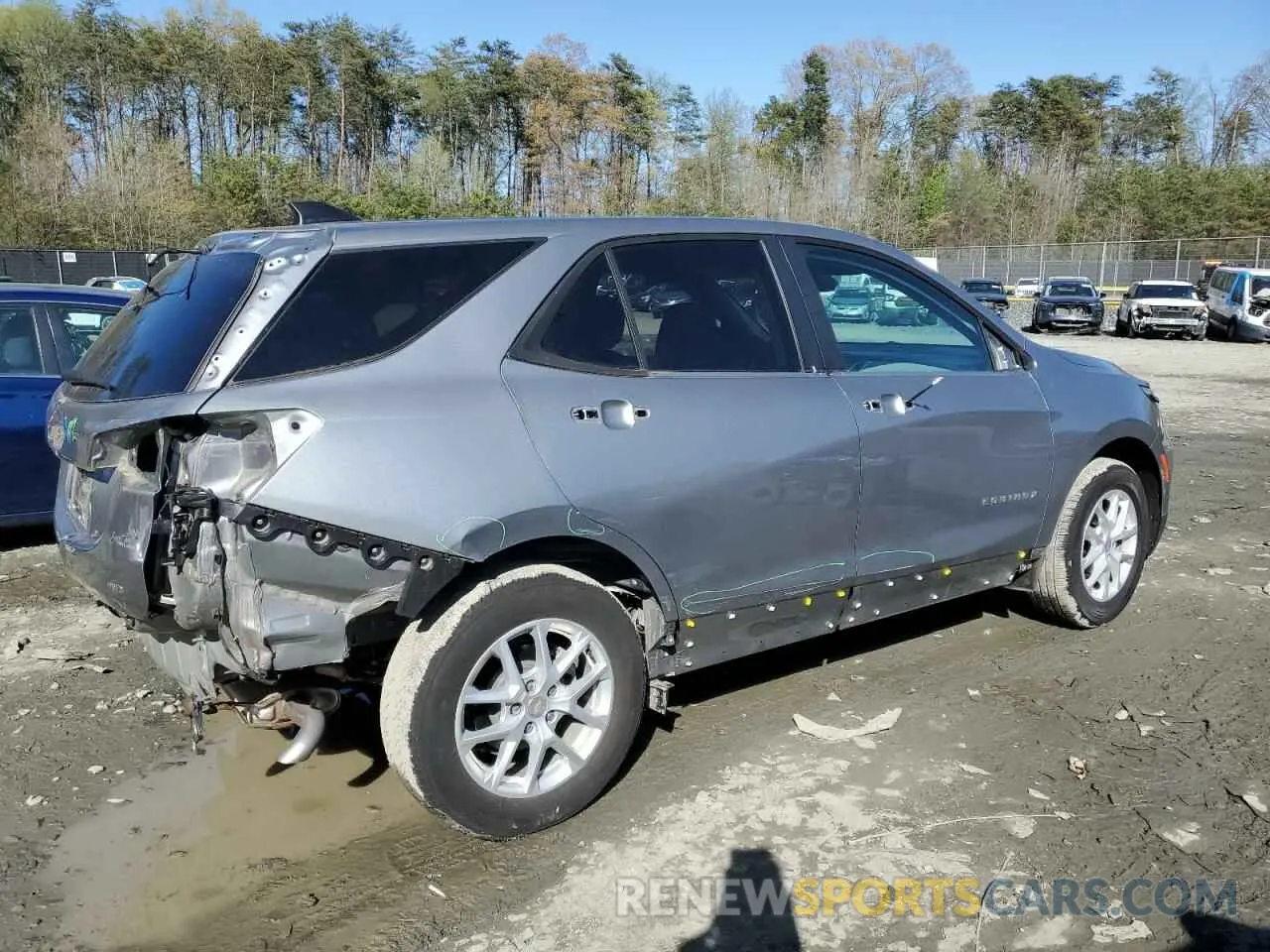 3 Фотография поврежденного автомобиля 3GNAXSEG4PL207108 CHEVROLET EQUINOX 2023