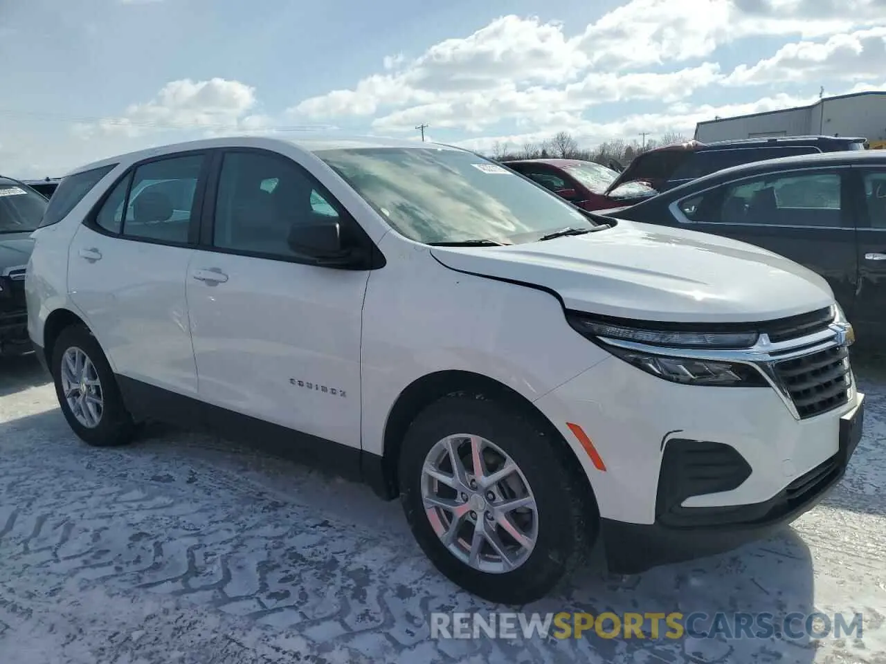4 Фотография поврежденного автомобиля 3GNAXSEG4PL219923 CHEVROLET EQUINOX 2023