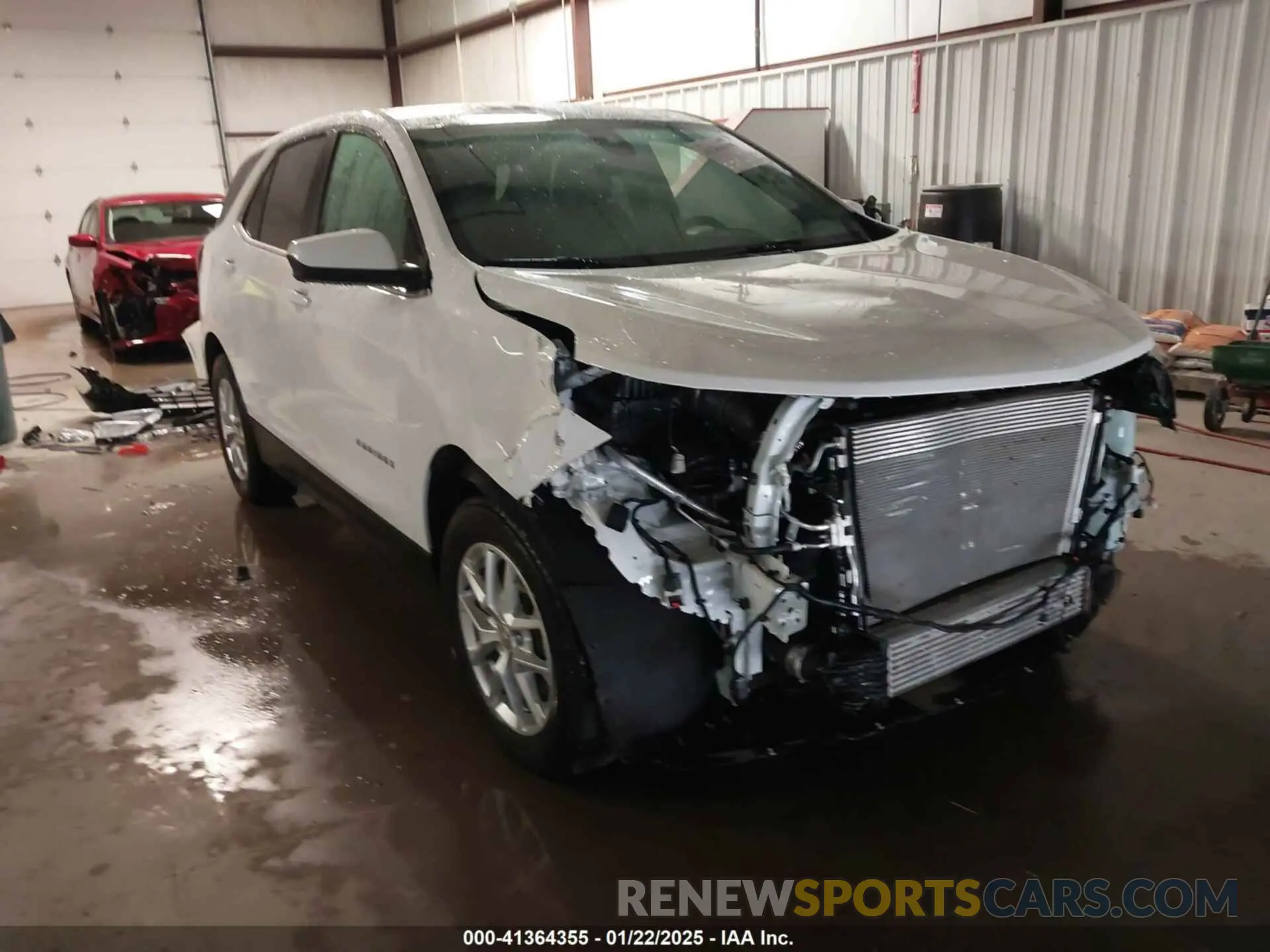 1 Photograph of a damaged car 3GNAXTEG0PL125902 CHEVROLET EQUINOX 2023