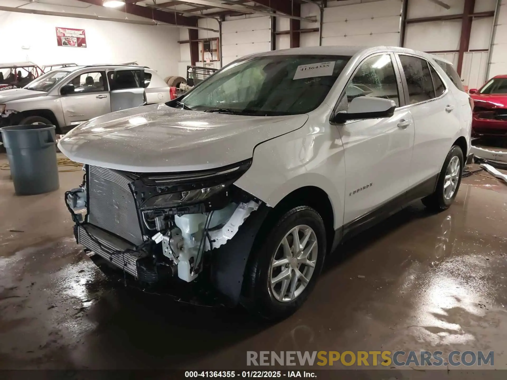 2 Photograph of a damaged car 3GNAXTEG0PL125902 CHEVROLET EQUINOX 2023
