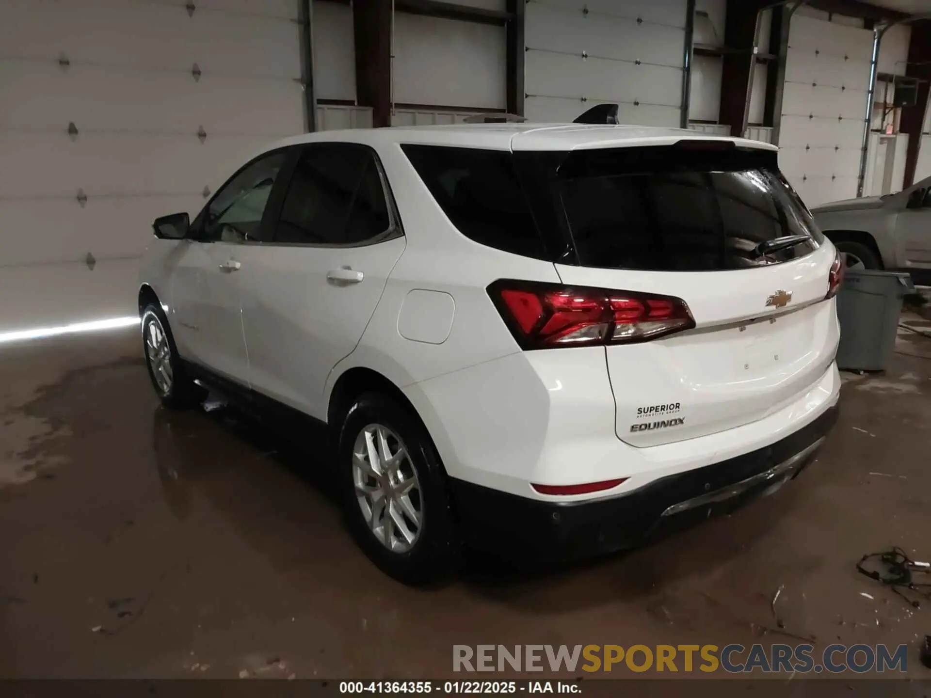 3 Photograph of a damaged car 3GNAXTEG0PL125902 CHEVROLET EQUINOX 2023