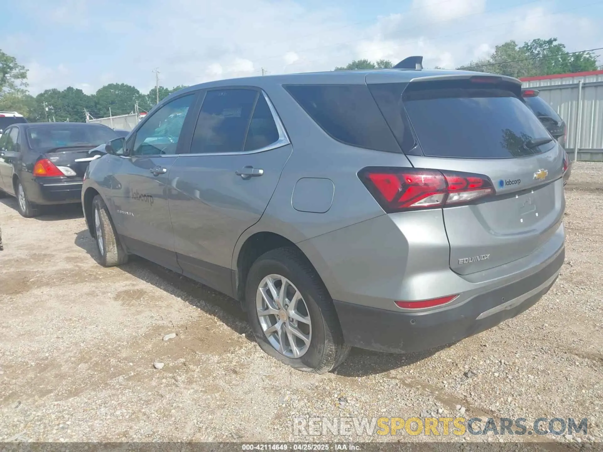3 Photograph of a damaged car 3GNAXTEG0PL263942 CHEVROLET EQUINOX 2023