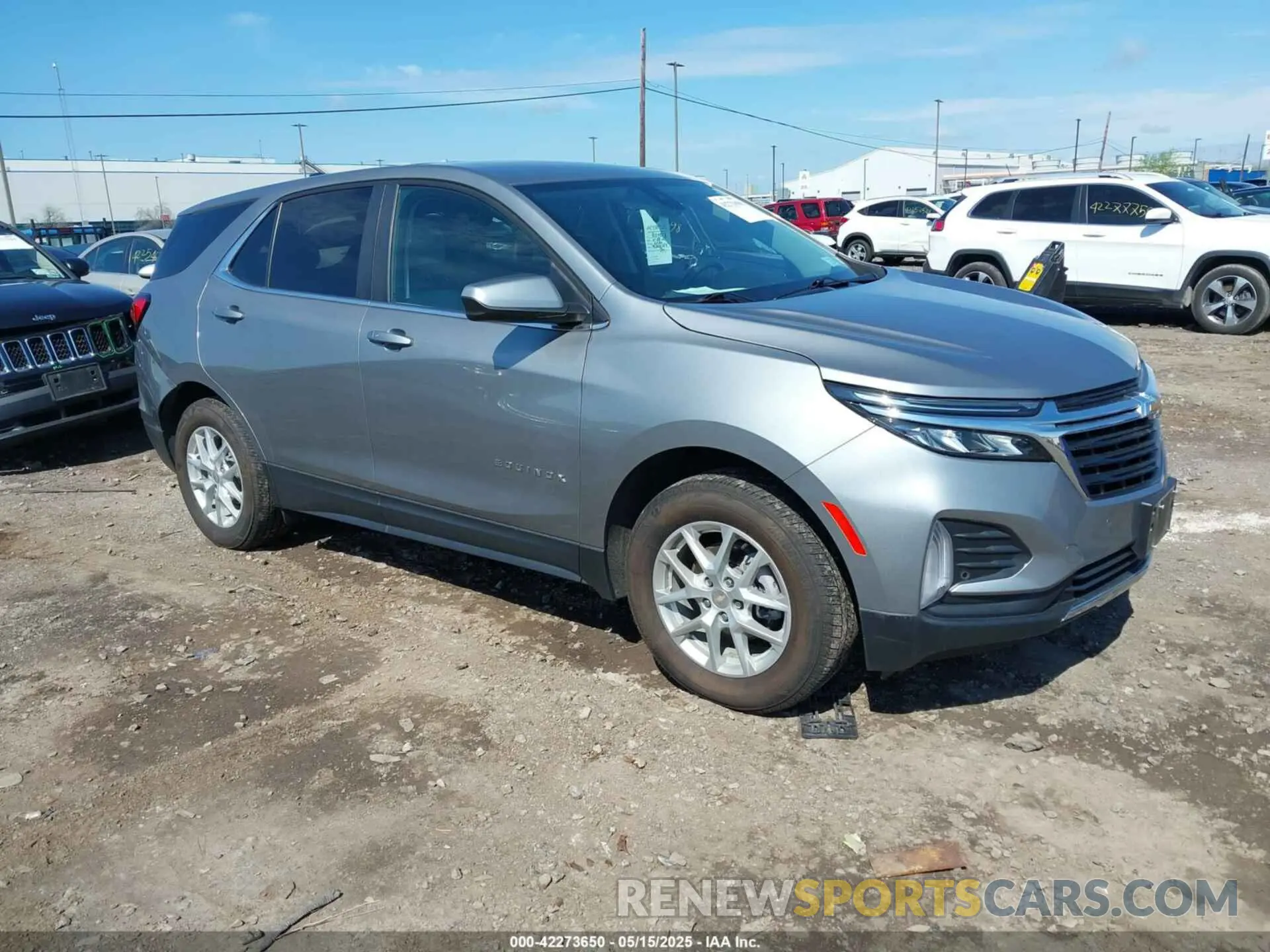 1 Photograph of a damaged car 3GNAXTEG0PS202483 CHEVROLET EQUINOX 2023