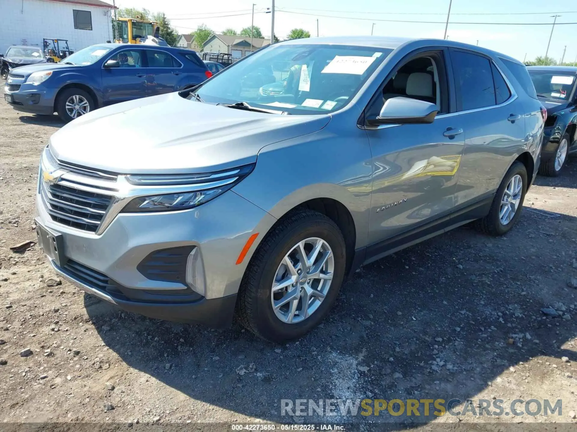 2 Photograph of a damaged car 3GNAXTEG0PS202483 CHEVROLET EQUINOX 2023