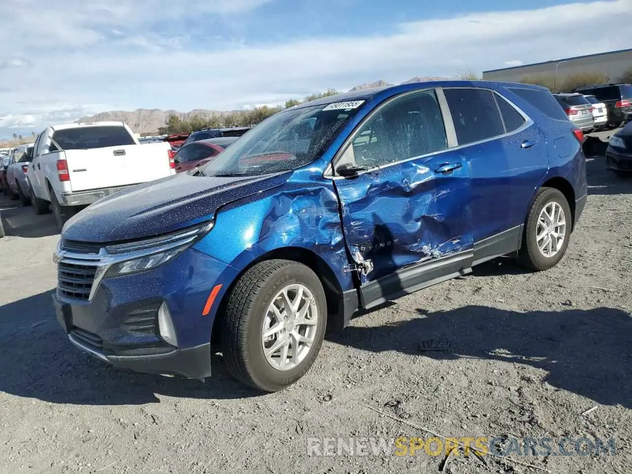 1 Фотография поврежденного автомобиля 3GNAXTEG1PL198163 CHEVROLET EQUINOX 2023