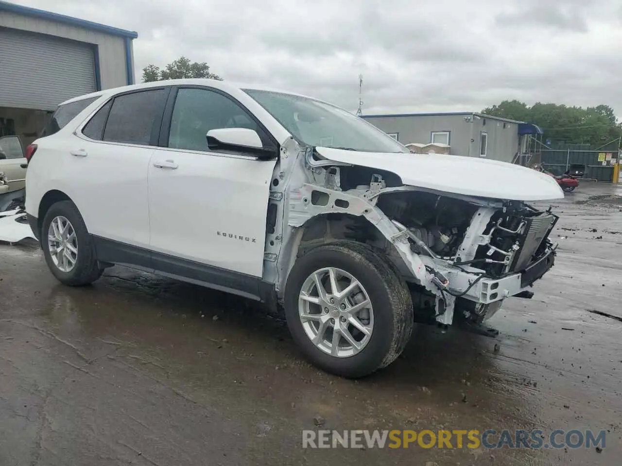 4 Photograph of a damaged car 3GNAXTEG1PL250438 CHEVROLET EQUINOX 2023