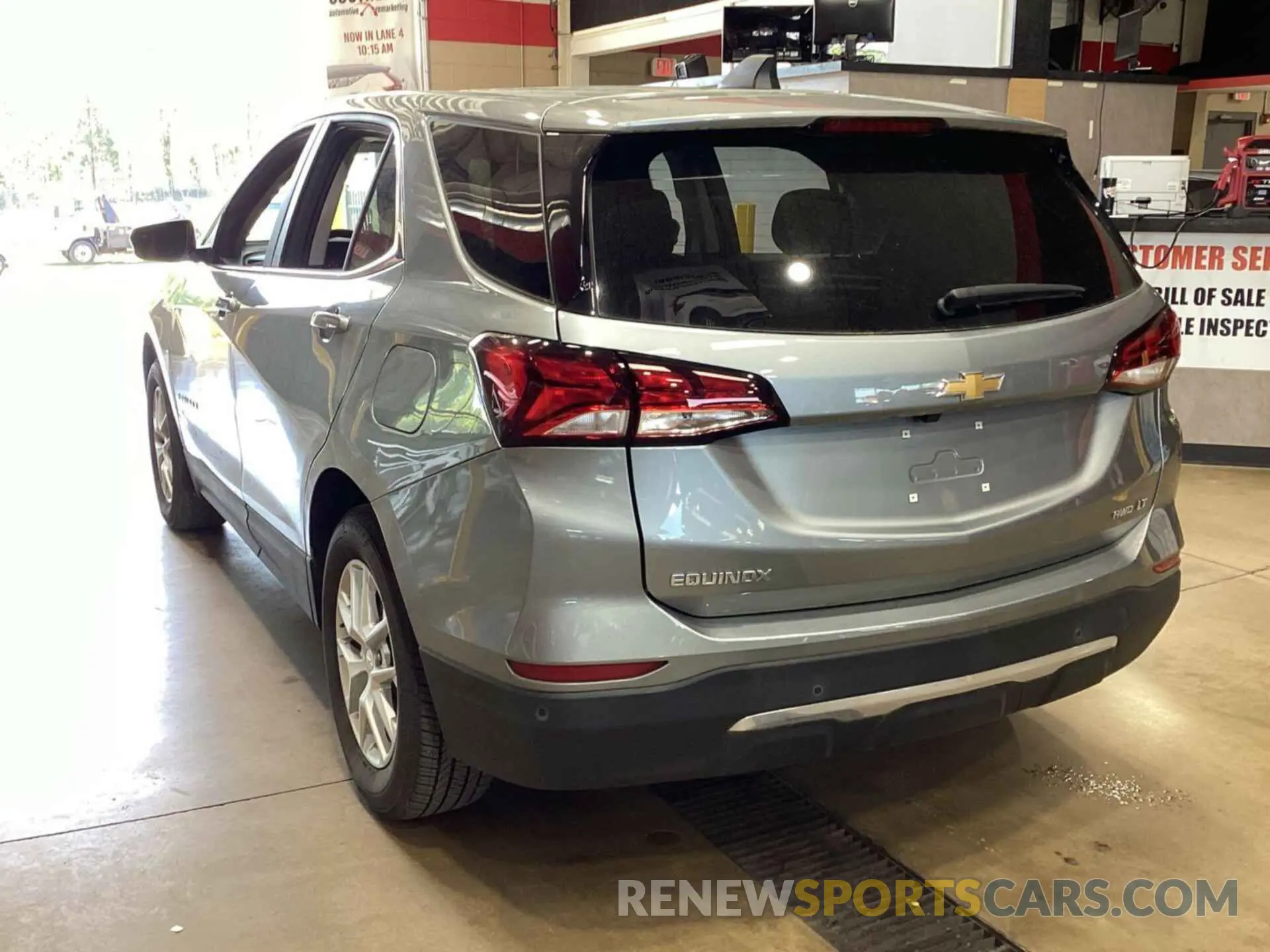 11 Photograph of a damaged car 3GNAXTEG1PS208633 CHEVROLET EQUINOX 2023