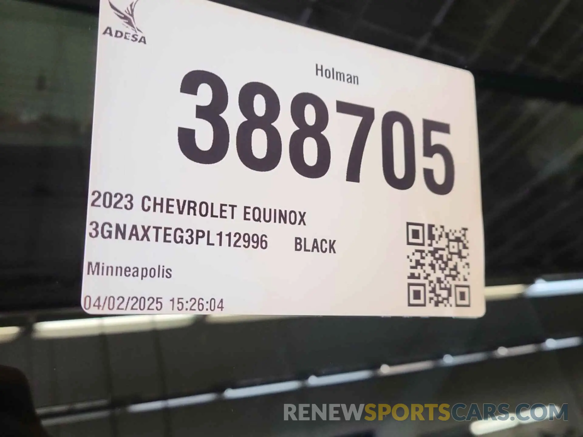 18 Photograph of a damaged car 3GNAXTEG3PL112996 CHEVROLET EQUINOX 2023