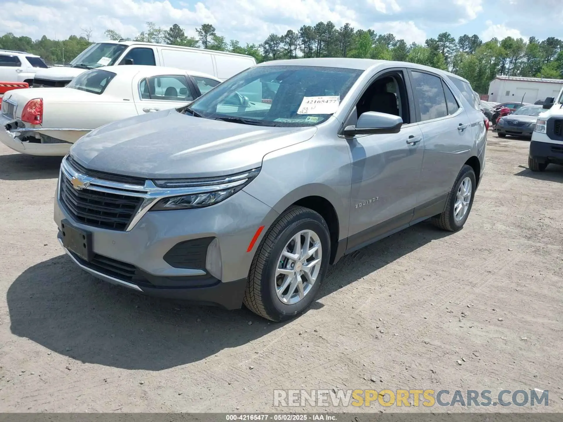 2 Фотография поврежденного автомобиля 3GNAXTEG3PL251400 CHEVROLET EQUINOX 2023