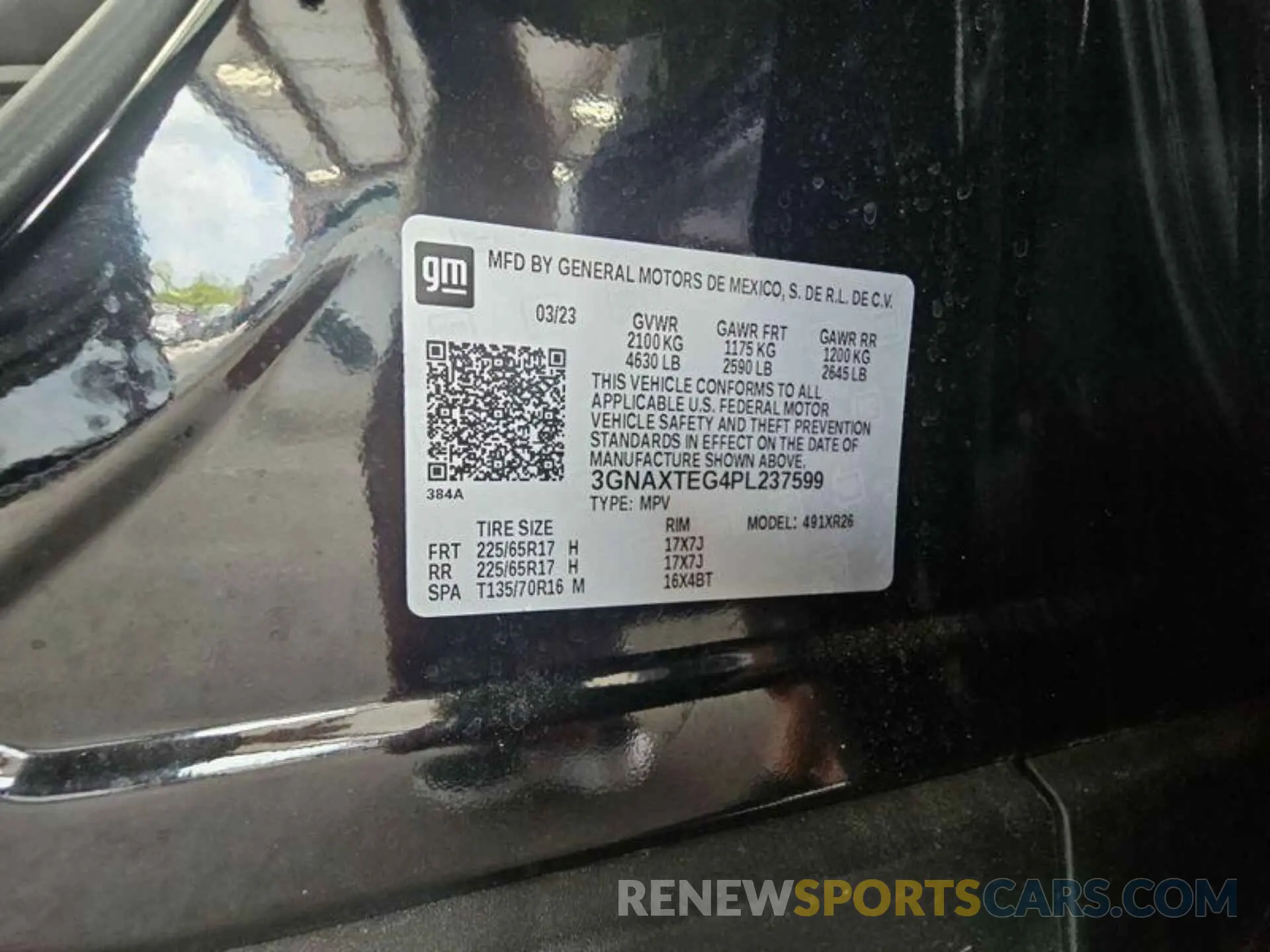 12 Фотография поврежденного автомобиля 3GNAXTEG4PL237599 CHEVROLET EQUINOX 2023