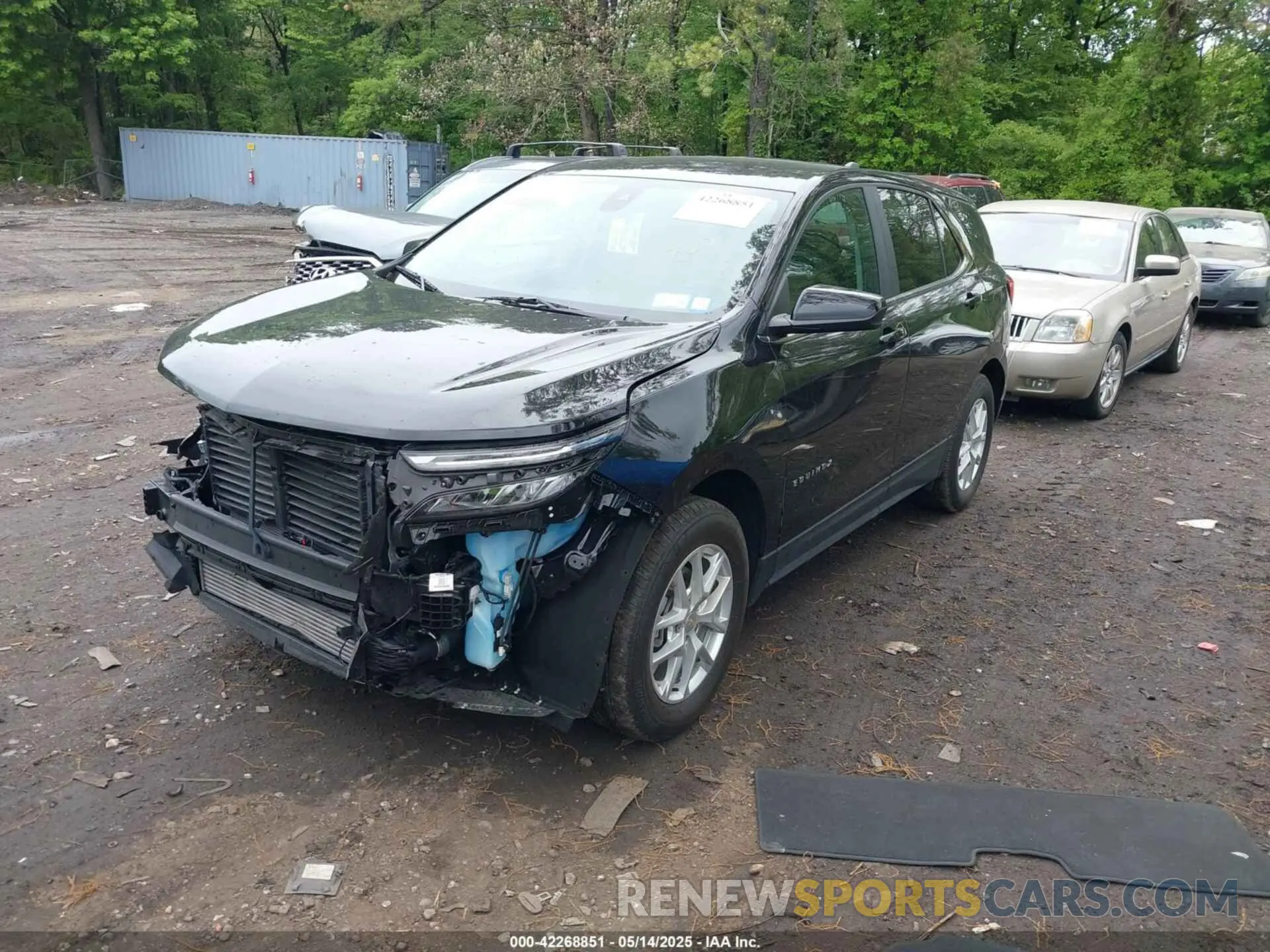 2 Фотография поврежденного автомобиля 3GNAXTEG5PL248028 CHEVROLET EQUINOX 2023