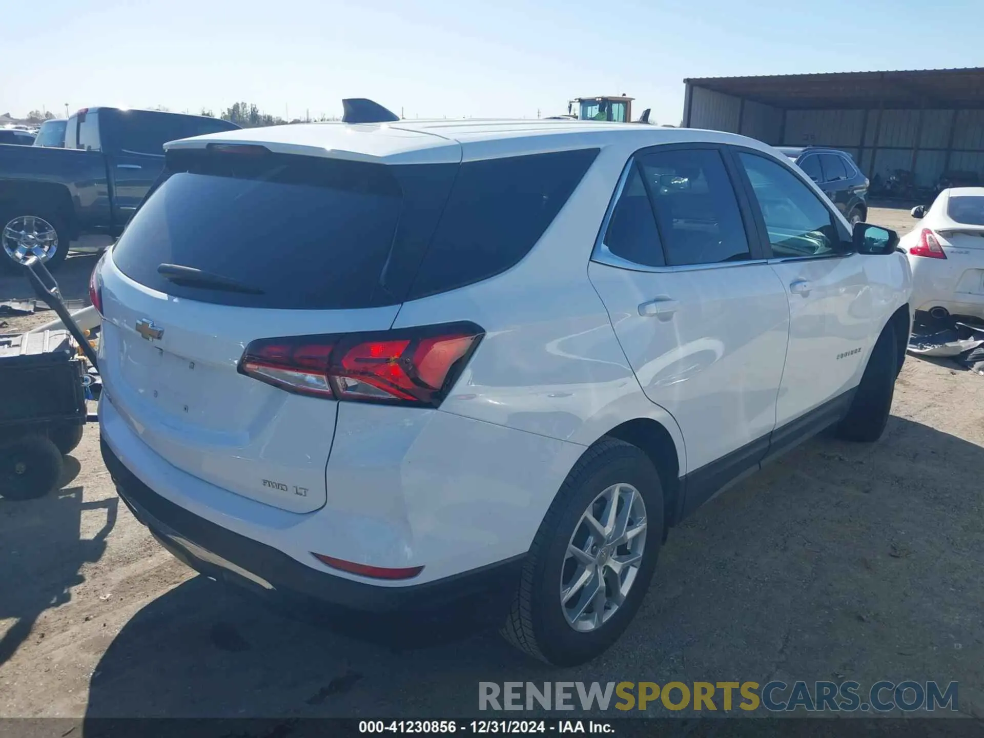 4 Photograph of a damaged car 3GNAXTEG5PS121995 CHEVROLET EQUINOX 2023