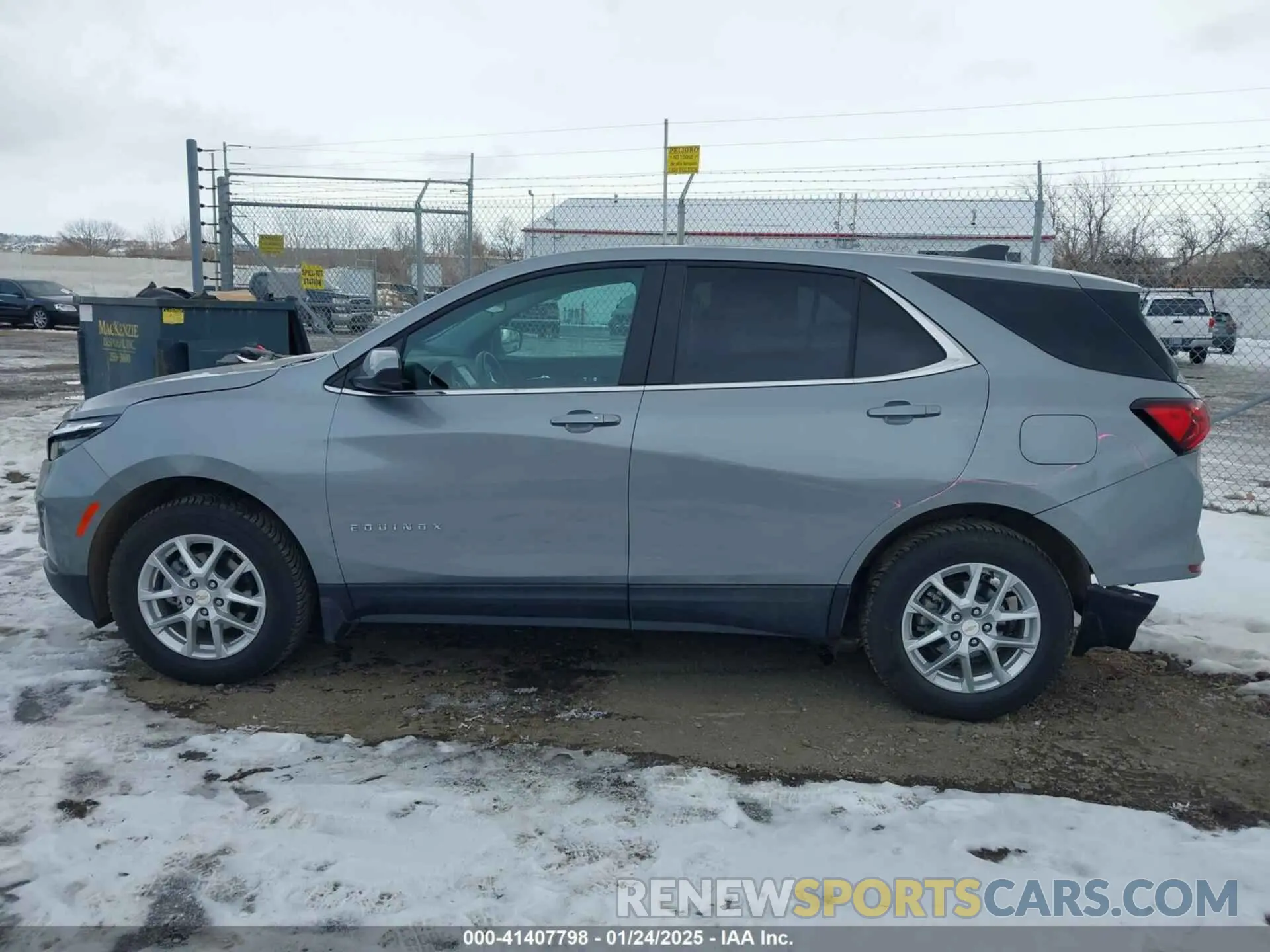 14 Фотография поврежденного автомобиля 3GNAXTEG5PS166063 CHEVROLET EQUINOX 2023