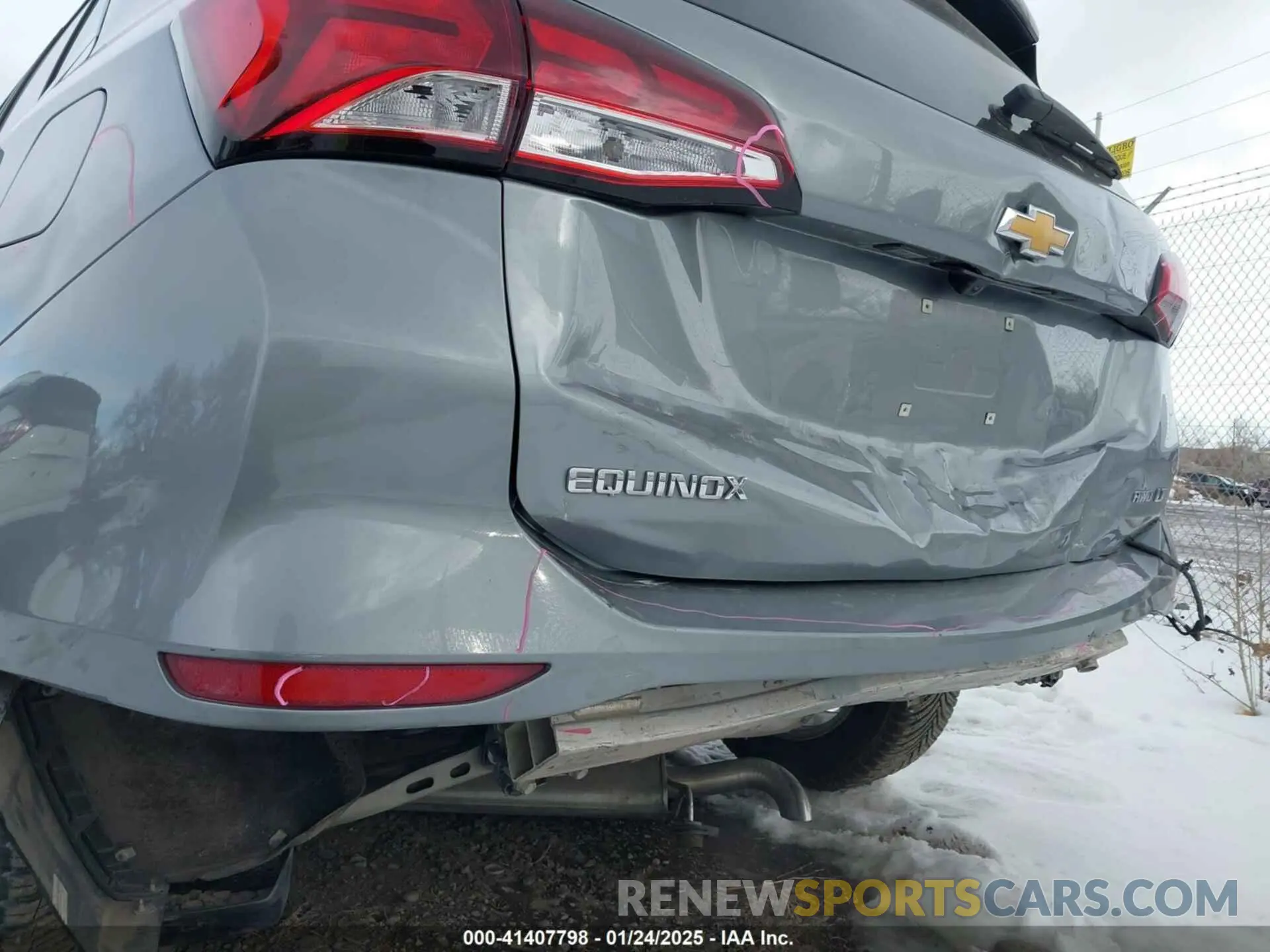 6 Фотография поврежденного автомобиля 3GNAXTEG5PS166063 CHEVROLET EQUINOX 2023