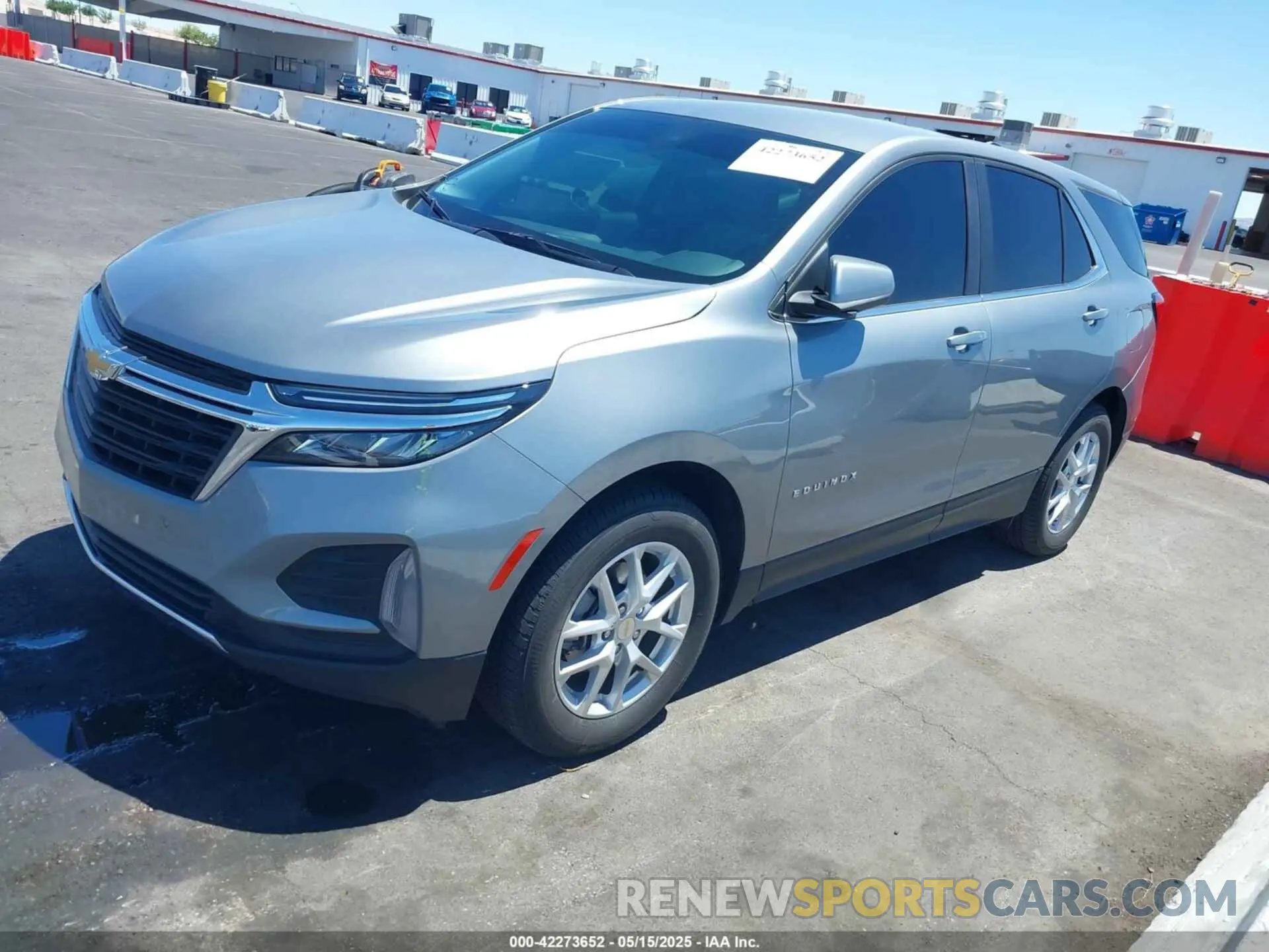 2 Photograph of a damaged car 3GNAXTEG5PS203368 CHEVROLET EQUINOX 2023