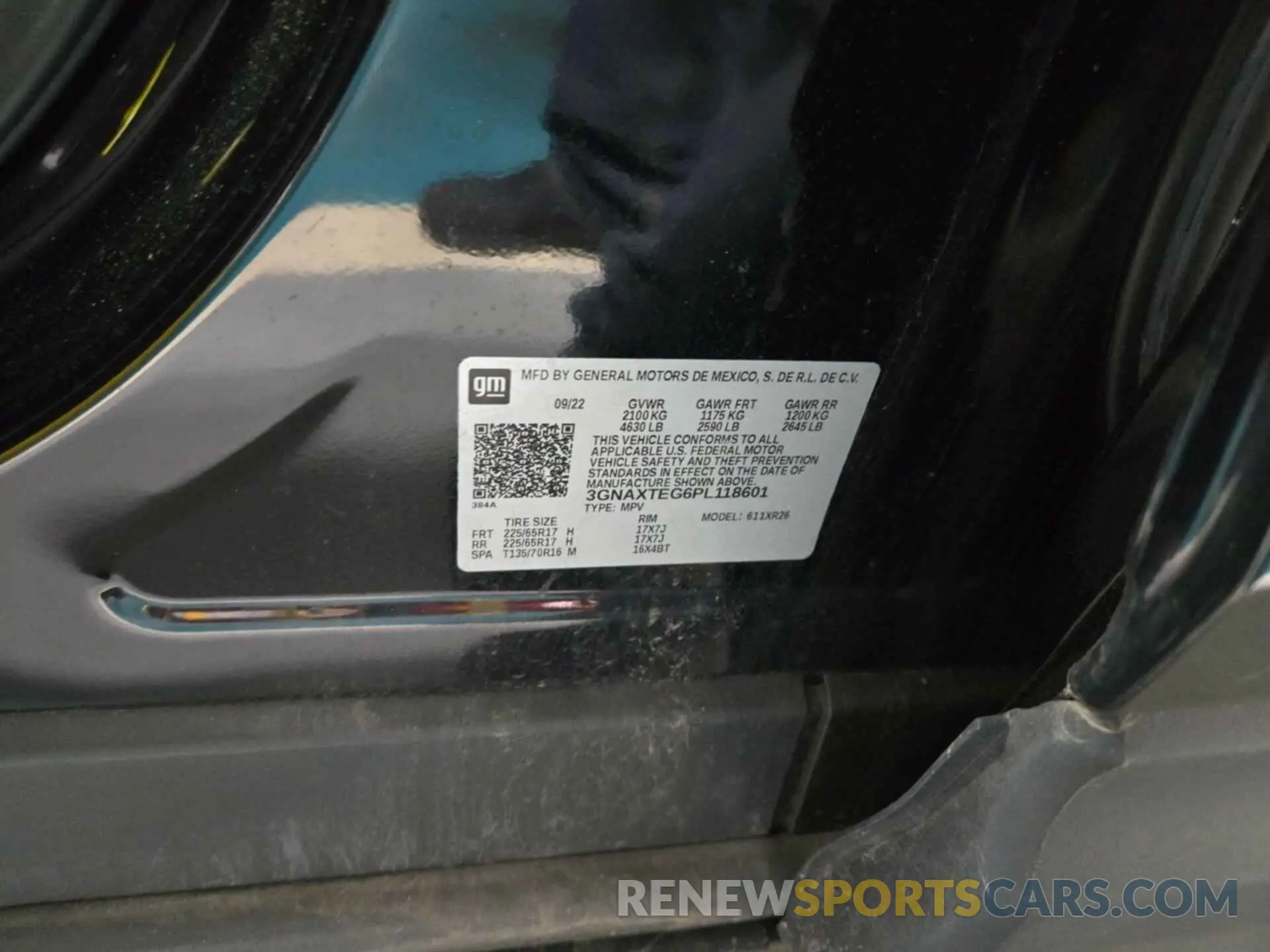 20 Фотография поврежденного автомобиля 3GNAXTEG6PL118601 CHEVROLET EQUINOX 2023