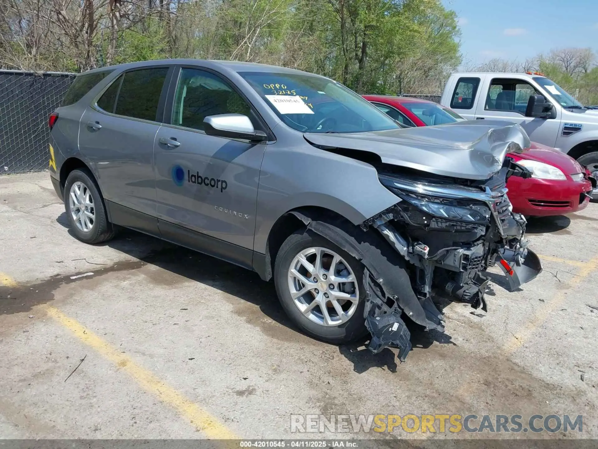 1 Фотография поврежденного автомобиля 3GNAXTEG6PL246014 CHEVROLET EQUINOX 2023