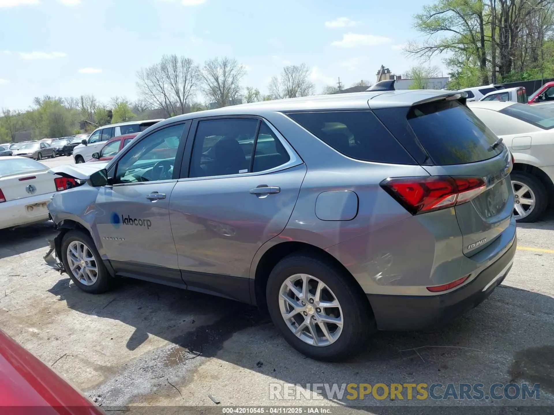 14 Фотография поврежденного автомобиля 3GNAXTEG6PL246014 CHEVROLET EQUINOX 2023
