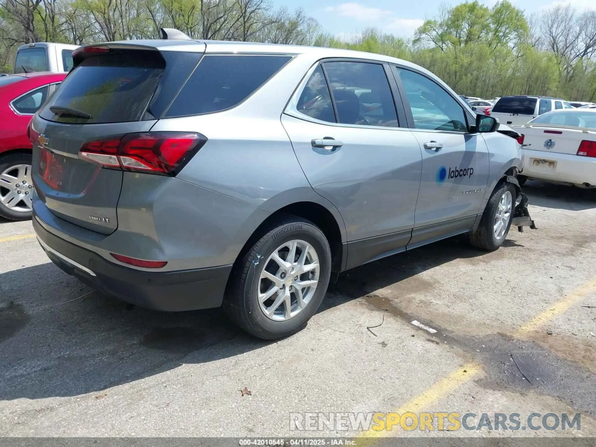 4 Фотография поврежденного автомобиля 3GNAXTEG6PL246014 CHEVROLET EQUINOX 2023