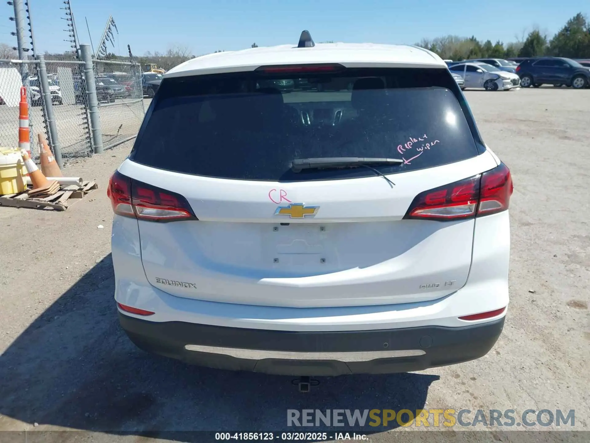16 Photograph of a damaged car 3GNAXTEG6PL250273 CHEVROLET EQUINOX 2023