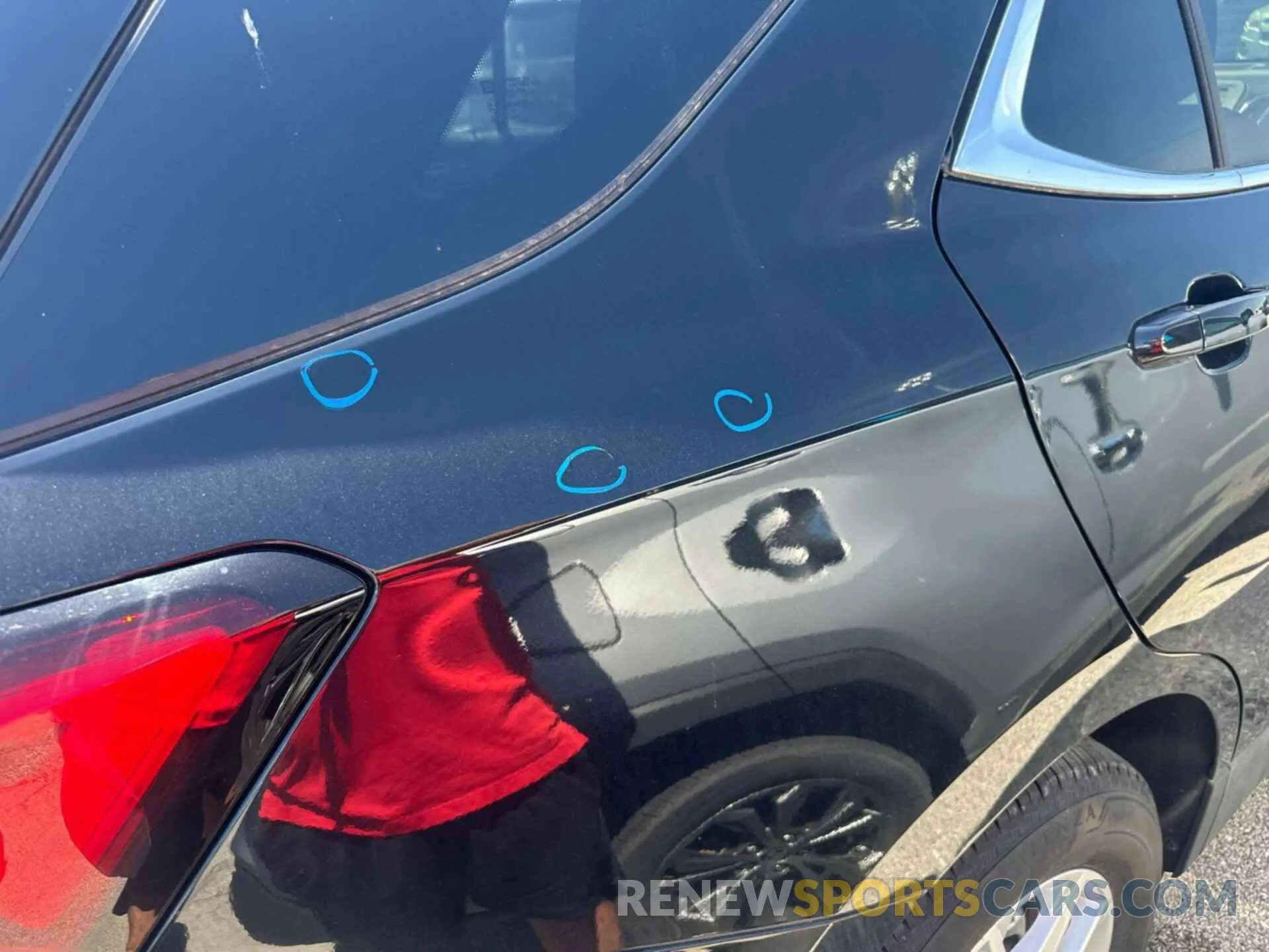 2 Photograph of a damaged car 3GNAXTEG6PL252721 CHEVROLET EQUINOX 2023
