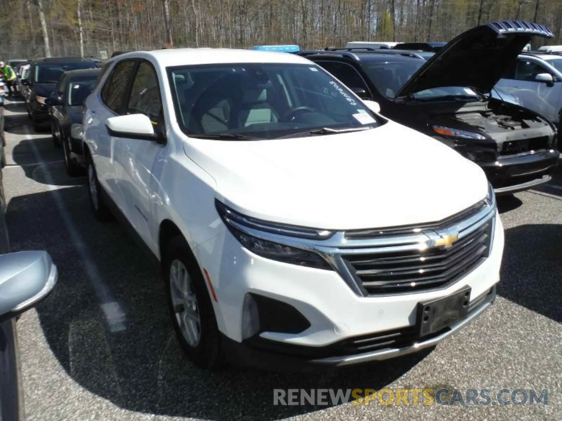 2 Photograph of a damaged car 3GNAXTEG8PL237427 CHEVROLET EQUINOX 2023