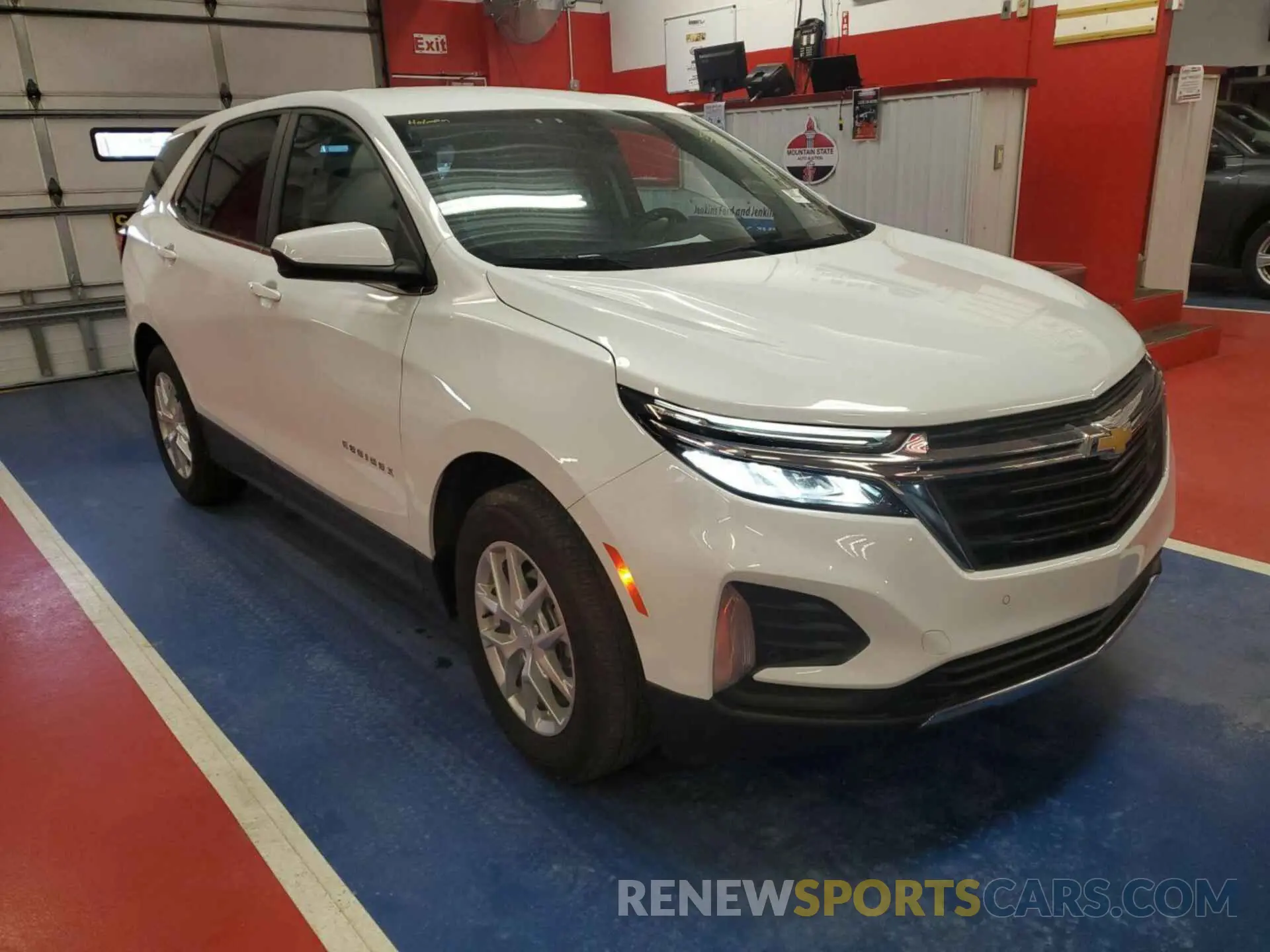 2 Фотография поврежденного автомобиля 3GNAXTEG8PS112840 CHEVROLET EQUINOX 2023