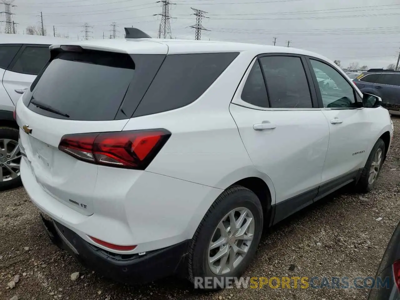 3 Photograph of a damaged car 3GNAXTEG8PS166168 CHEVROLET EQUINOX 2023