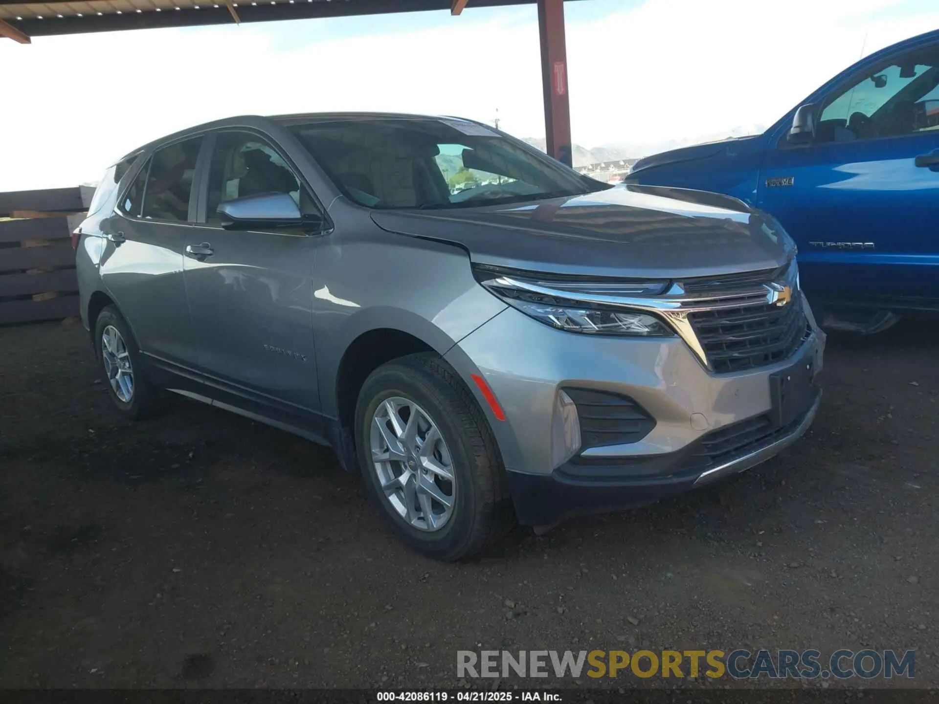 1 Photograph of a damaged car 3GNAXTEG9PL155397 CHEVROLET EQUINOX 2023
