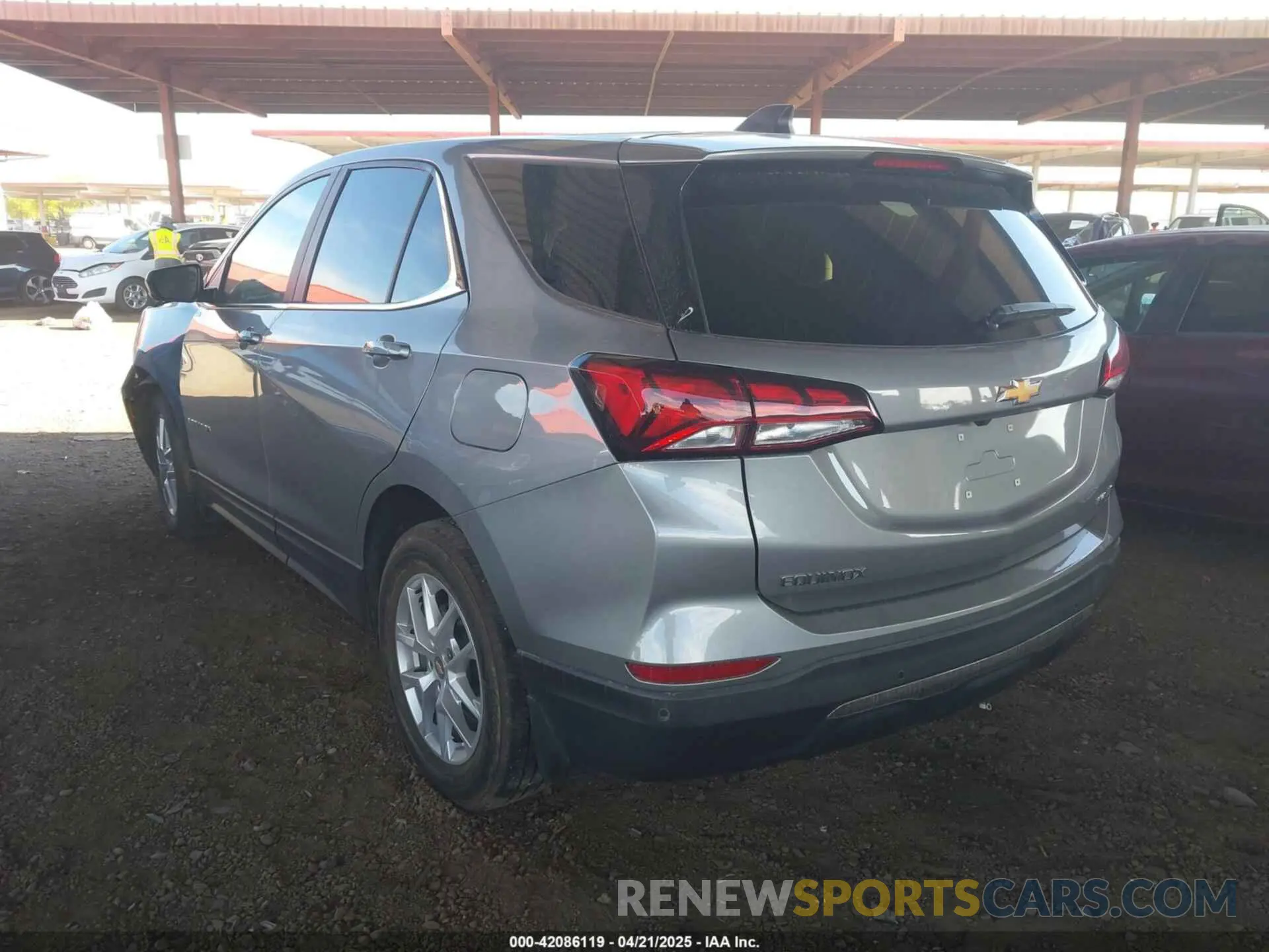 3 Photograph of a damaged car 3GNAXTEG9PL155397 CHEVROLET EQUINOX 2023