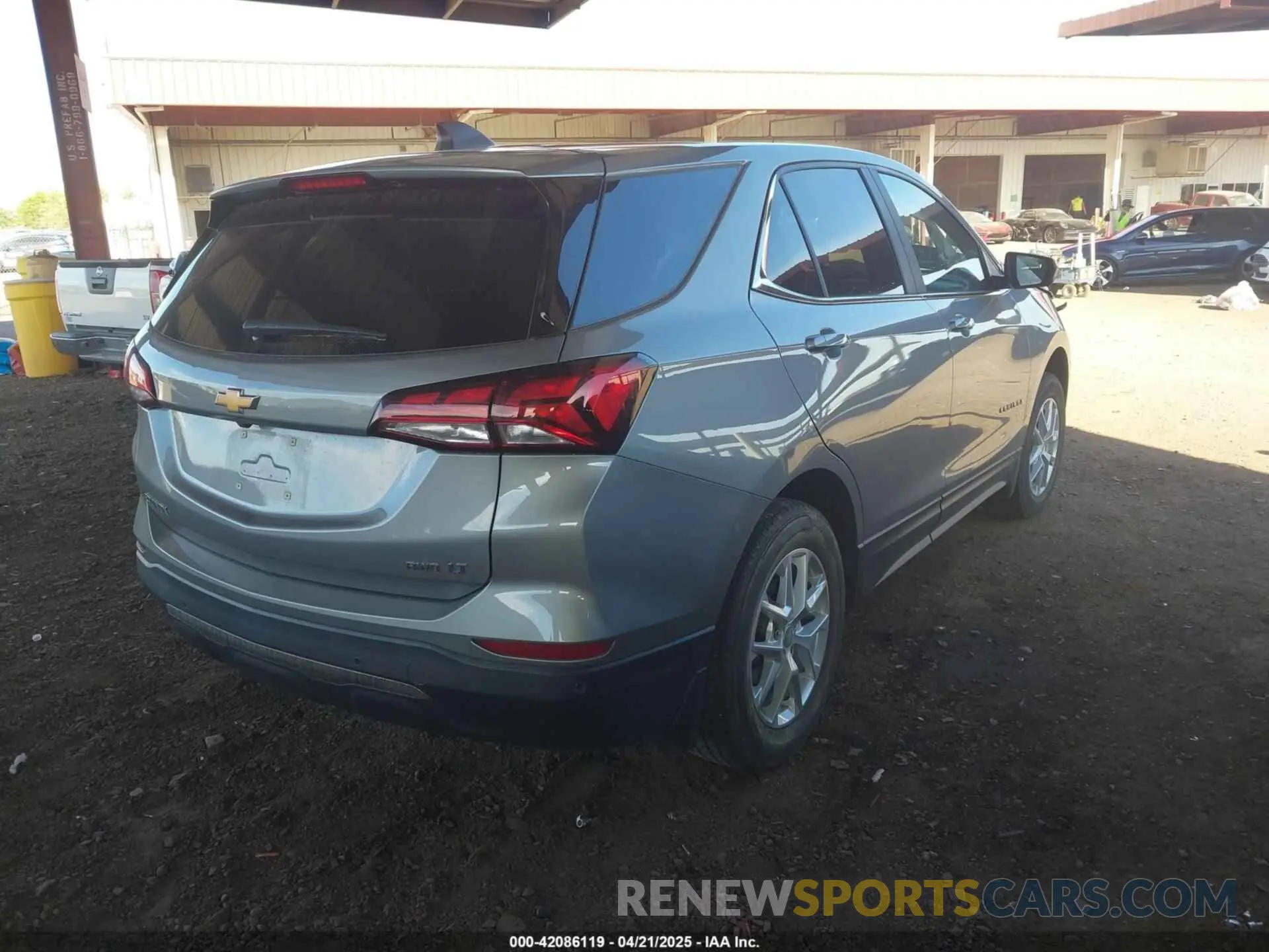 4 Photograph of a damaged car 3GNAXTEG9PL155397 CHEVROLET EQUINOX 2023