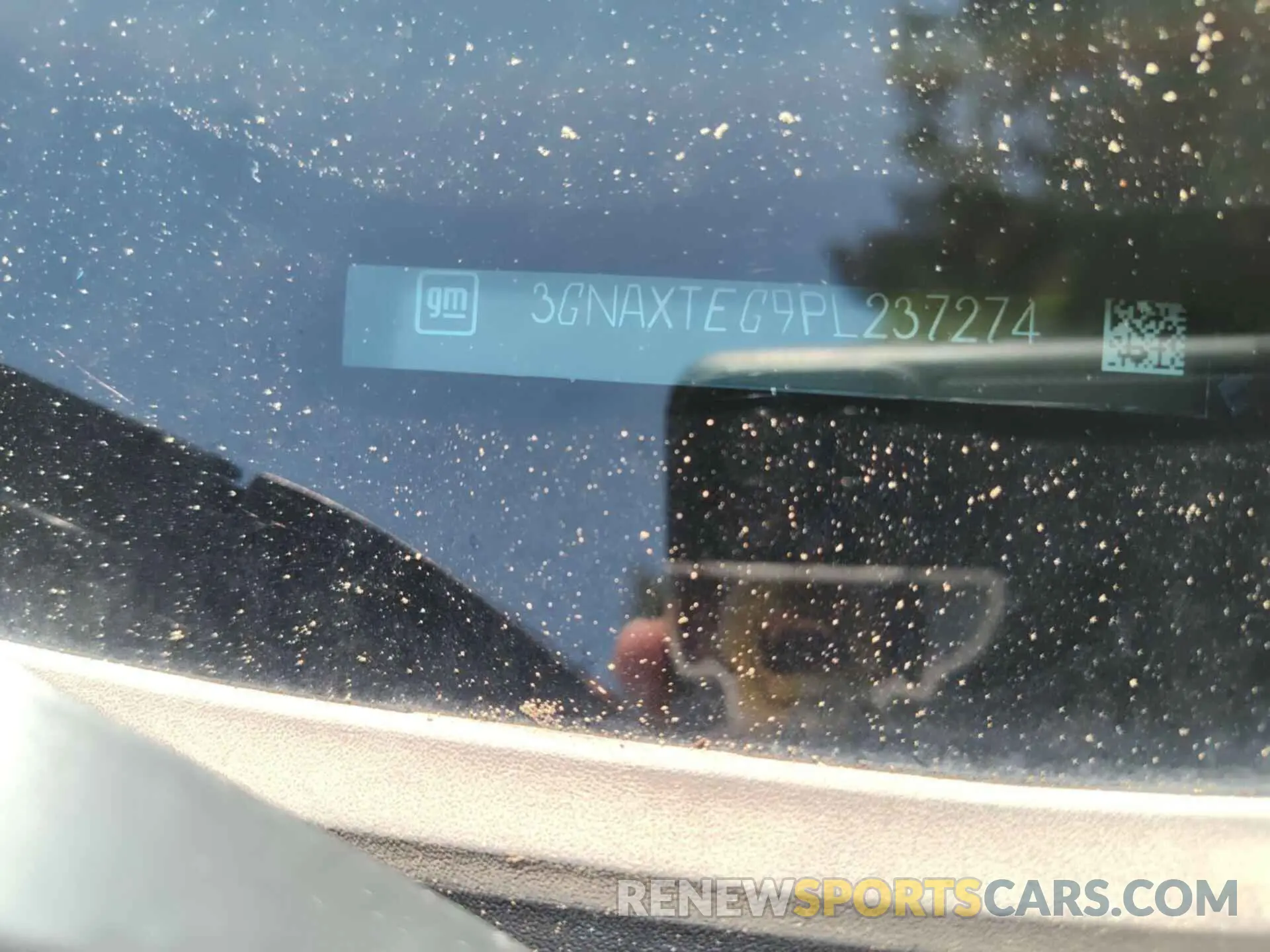 1 Photograph of a damaged car 3GNAXTEG9PL237274 CHEVROLET EQUINOX 2023