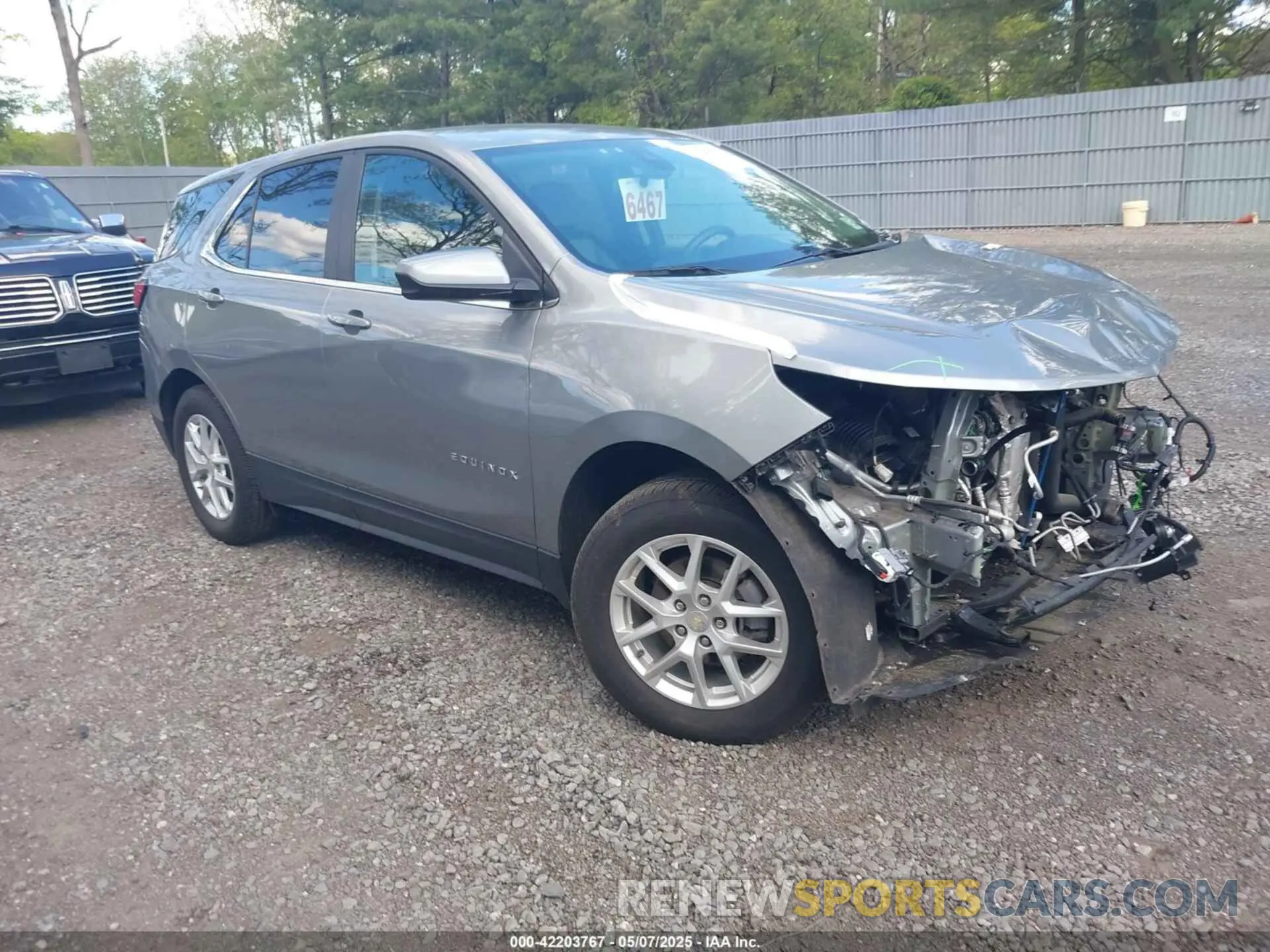 1 Фотография поврежденного автомобиля 3GNAXTEG9PS198658 CHEVROLET EQUINOX 2023