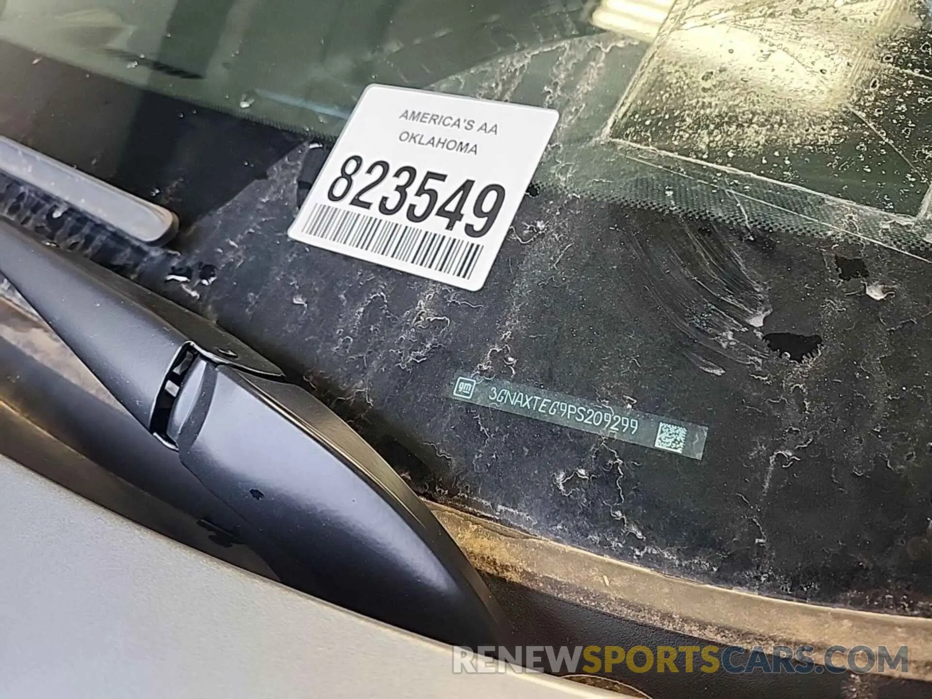 21 Photograph of a damaged car 3GNAXTEG9PS209299 CHEVROLET EQUINOX 2023