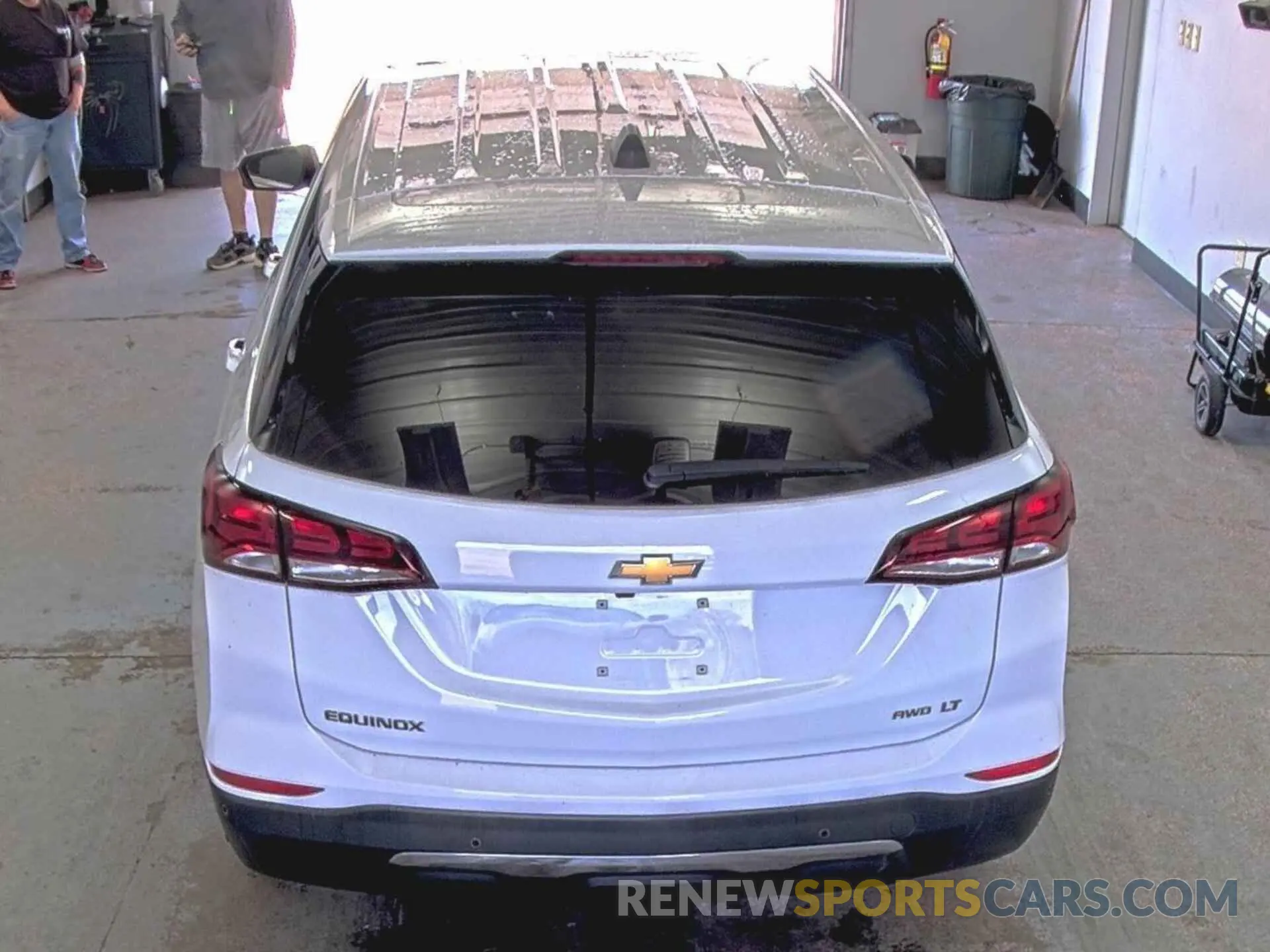 1 Photograph of a damaged car 3GNAXTEGXPS112855 CHEVROLET EQUINOX 2023