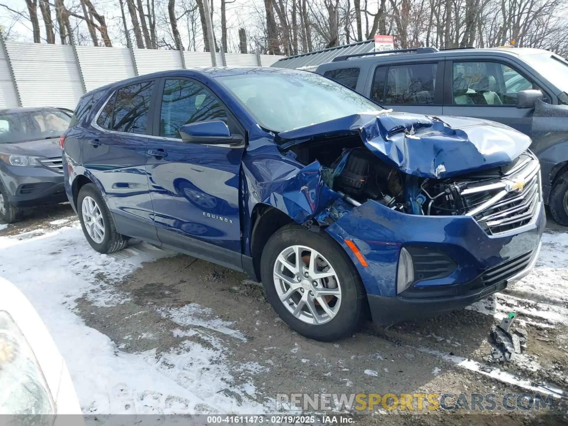 1 Фотография поврежденного автомобиля 3GNAXUEG0PS147569 CHEVROLET EQUINOX 2023