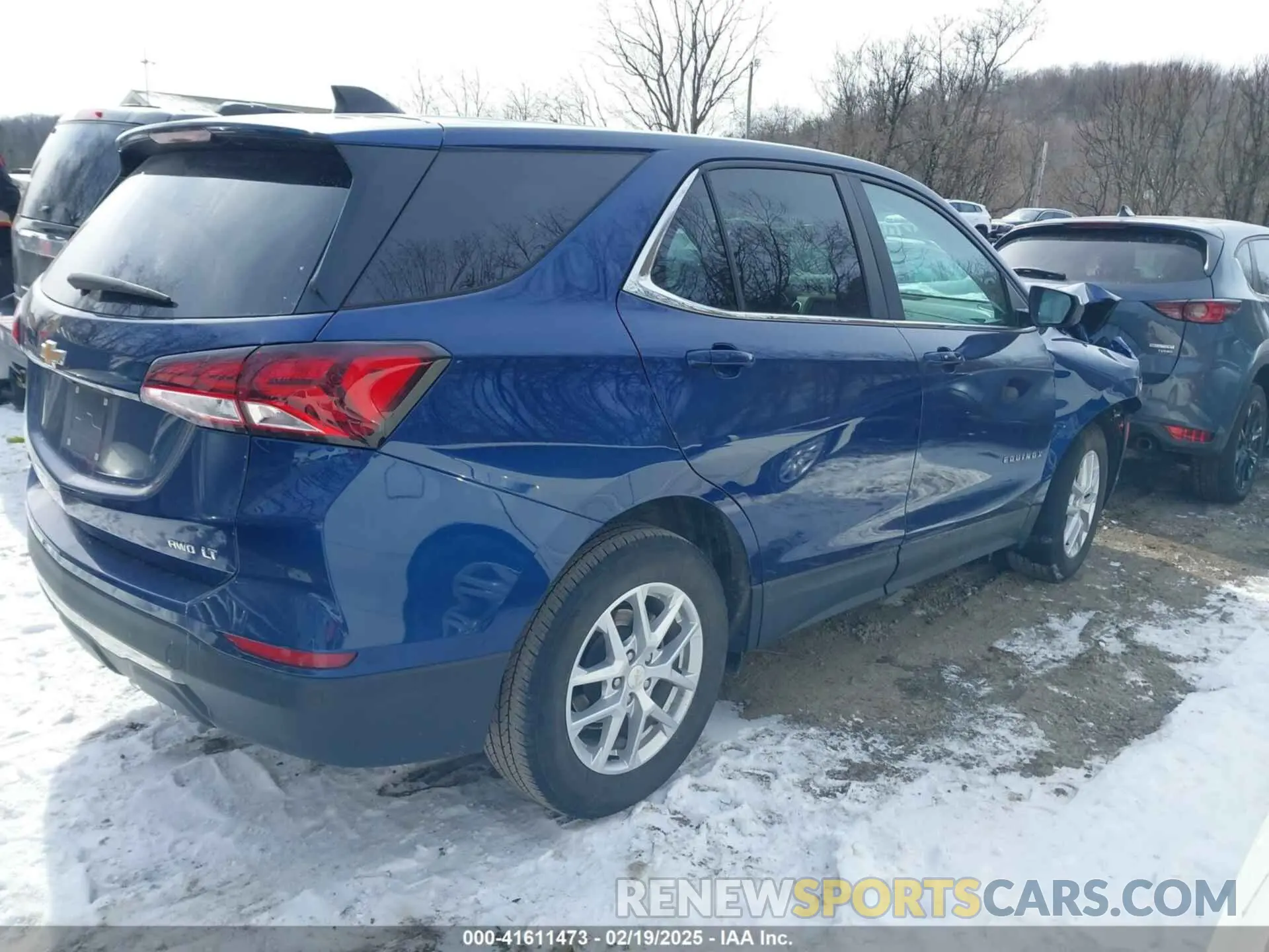 4 Фотография поврежденного автомобиля 3GNAXUEG0PS147569 CHEVROLET EQUINOX 2023