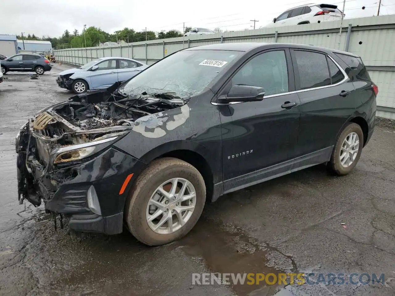 1 Photograph of a damaged car 3GNAXUEG1PL214593 CHEVROLET EQUINOX 2023