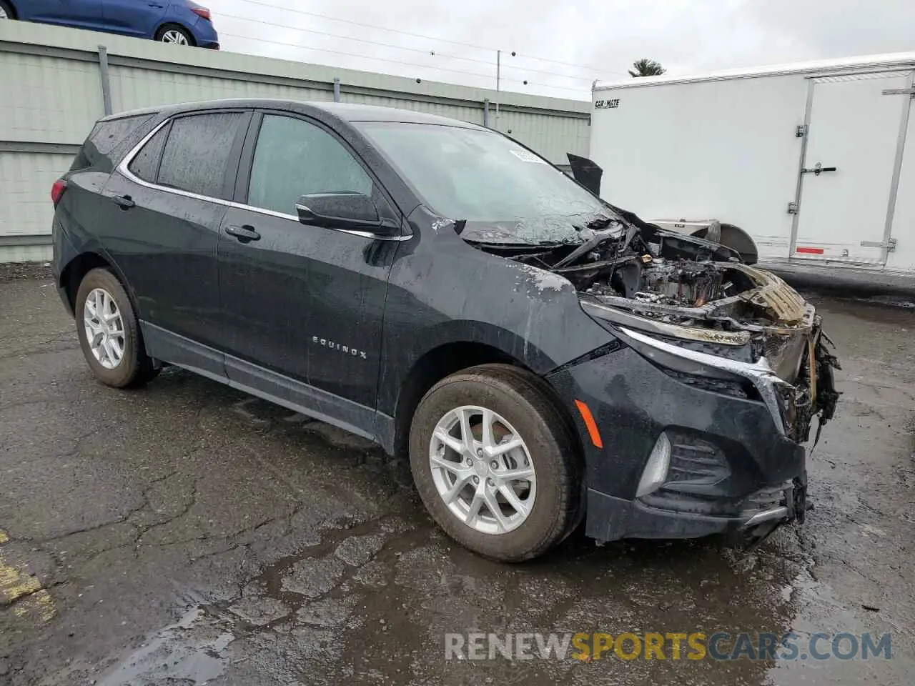 4 Photograph of a damaged car 3GNAXUEG1PL214593 CHEVROLET EQUINOX 2023
