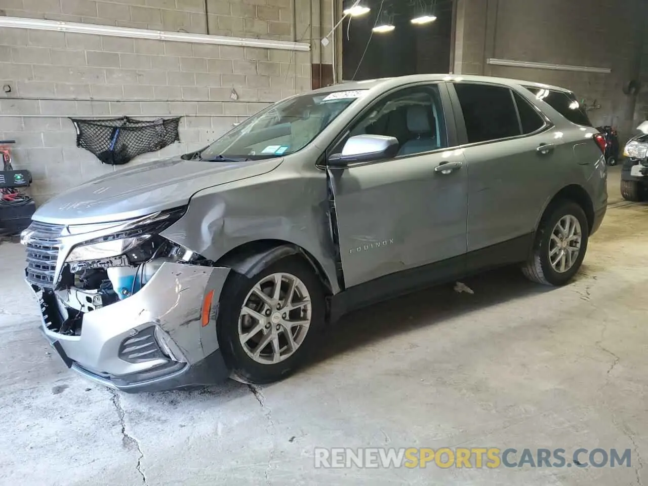 1 Photograph of a damaged car 3GNAXUEG1PS143174 CHEVROLET EQUINOX 2023
