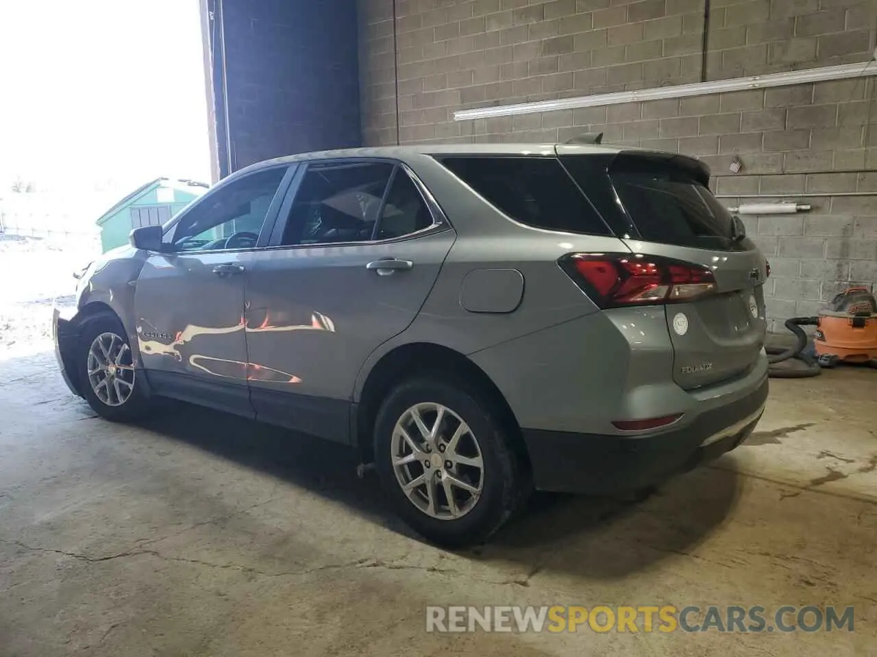 2 Photograph of a damaged car 3GNAXUEG1PS143174 CHEVROLET EQUINOX 2023