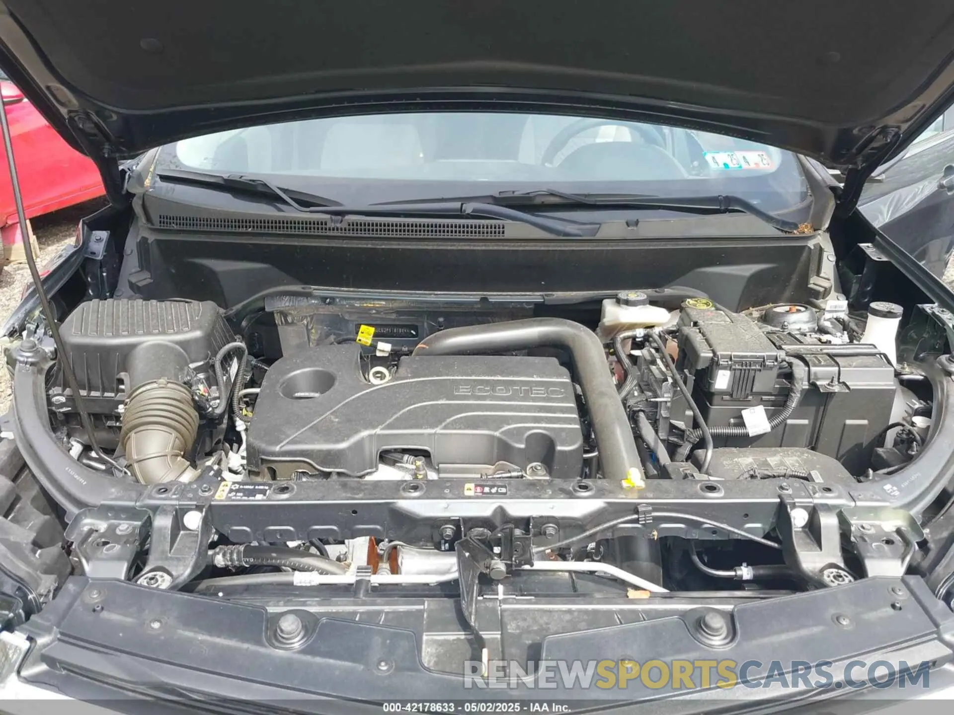 10 Photograph of a damaged car 3GNAXUEG2PS181884 CHEVROLET EQUINOX 2023