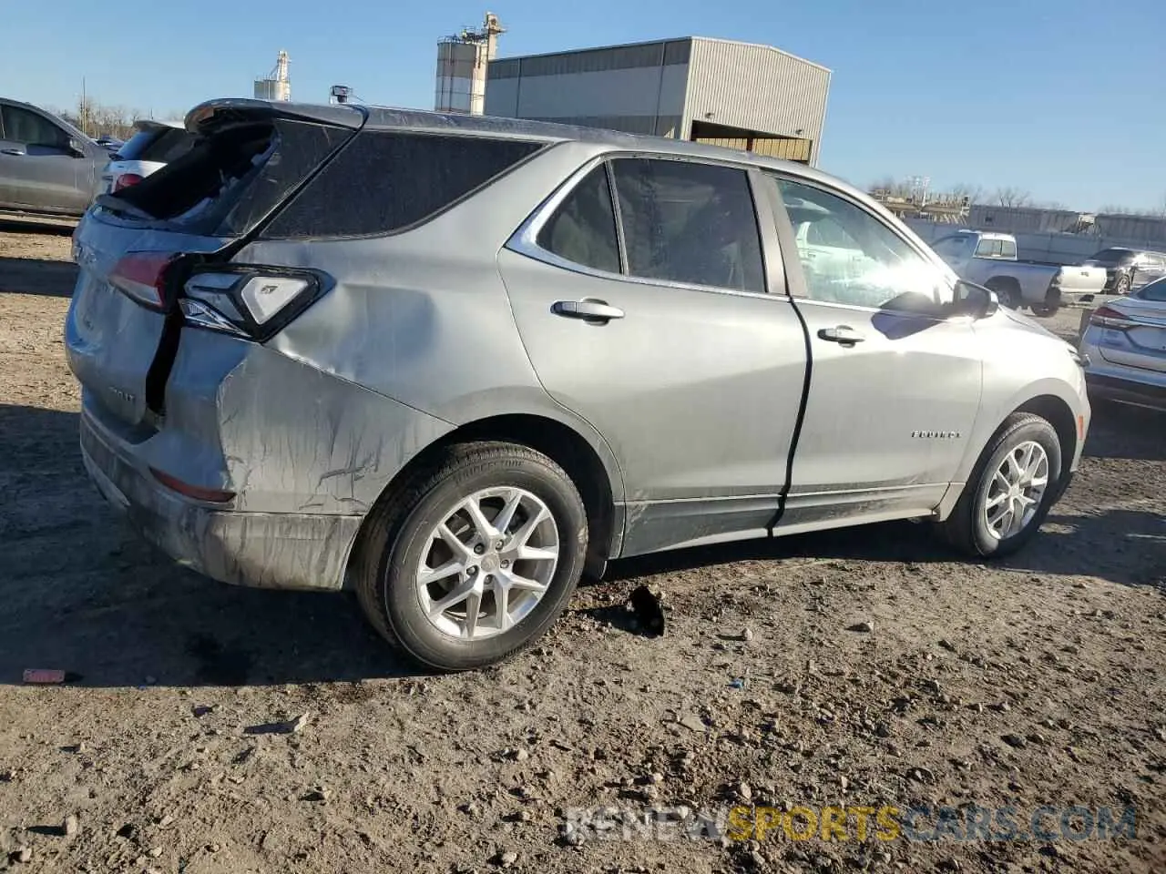 3 Photograph of a damaged car 3GNAXUEG2PS214253 CHEVROLET EQUINOX 2023