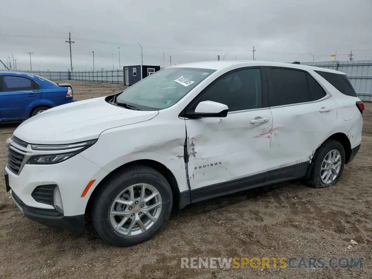 1 Фотография поврежденного автомобиля 3GNAXUEG3PL266551 CHEVROLET EQUINOX 2023