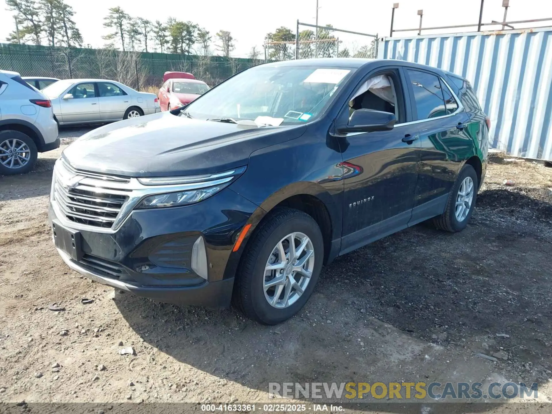 2 Photograph of a damaged car 3GNAXUEG3PL272057 CHEVROLET EQUINOX 2023