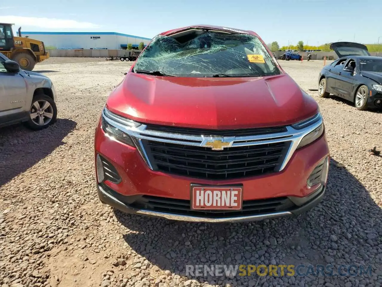 5 Photograph of a damaged car 3GNAXUEG6PL133119 CHEVROLET EQUINOX 2023